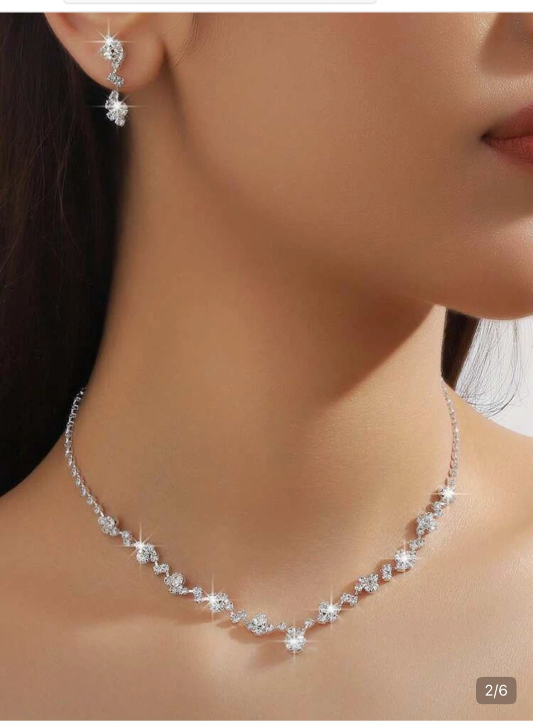 Fashion Jewelry Necklace and Earring Set - photo 3