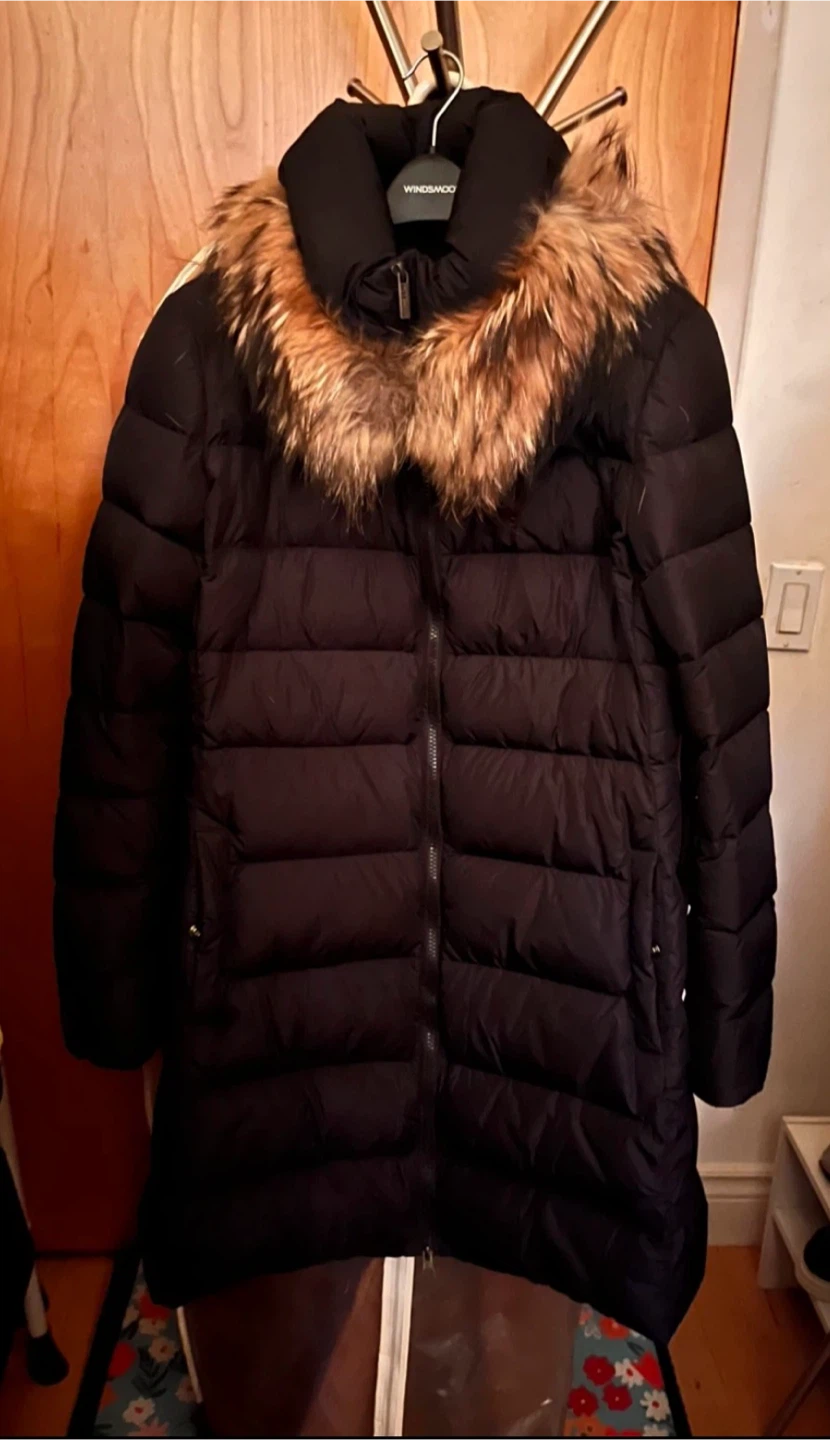 Black Down Puffer Coat