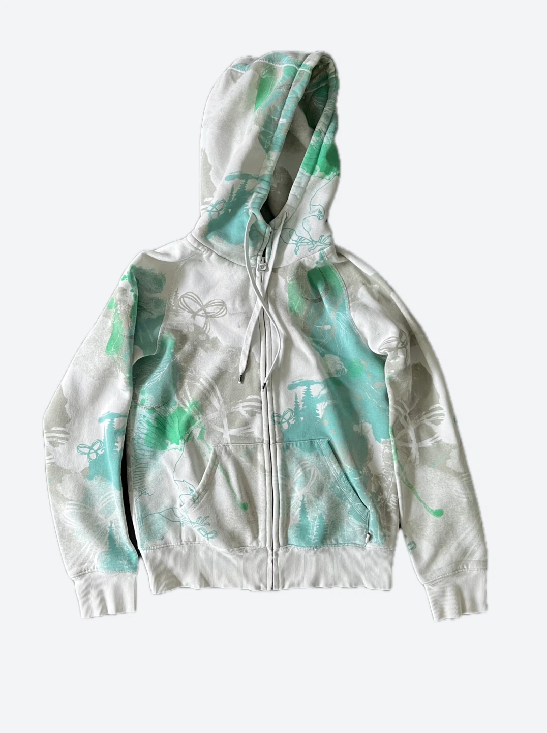 Y2K TNA Zip-Up Hoodie