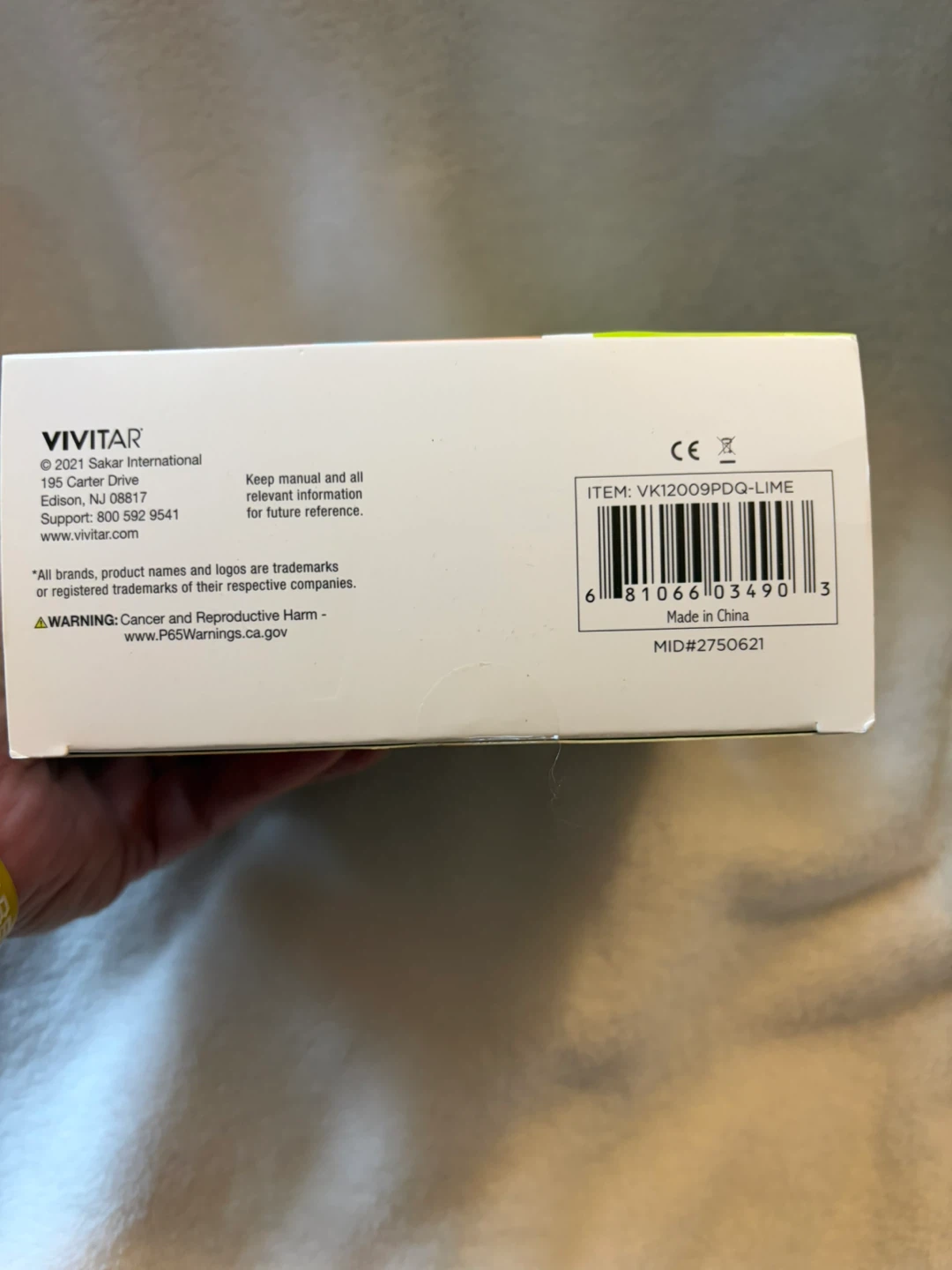 Vivitar Kidsafe Stereo Headphones Lime - photo 3