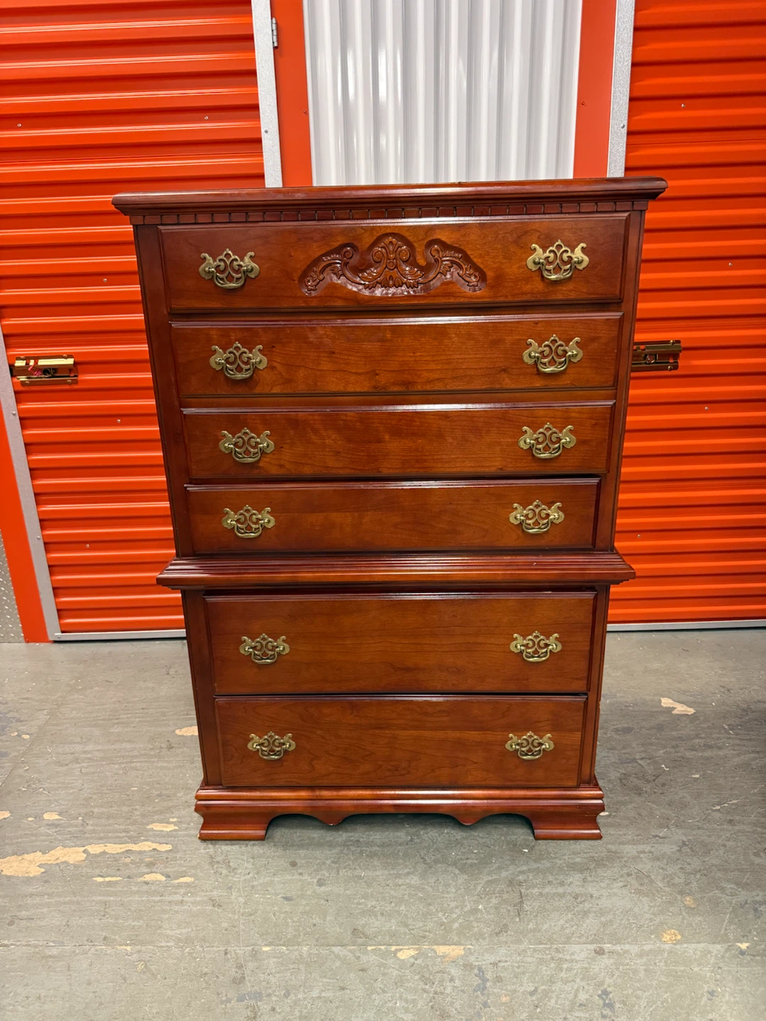 5-Drawer Tall Chest / Highboy Dresser – Excellent Condition