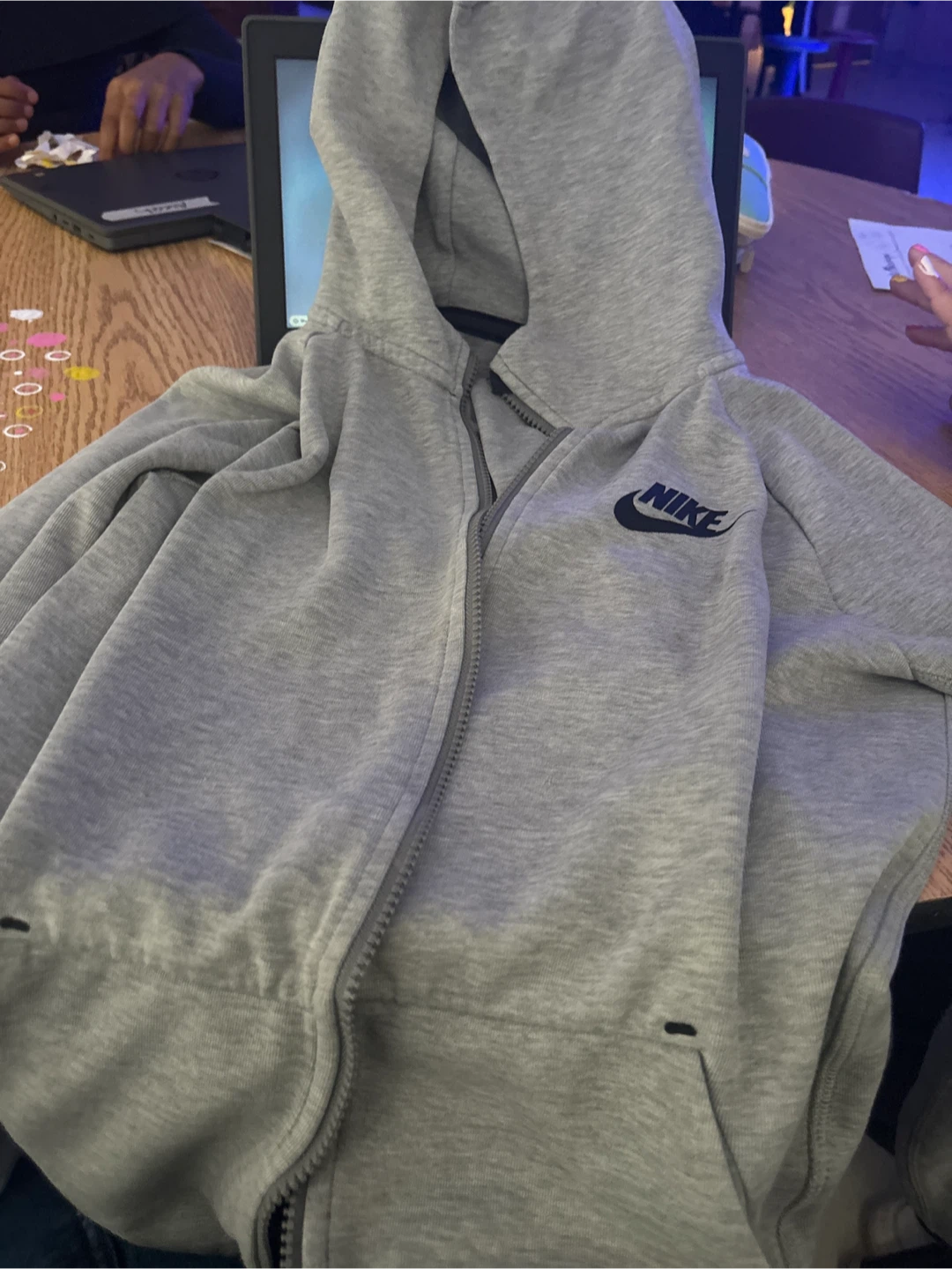 Nike tech fleece grey and black