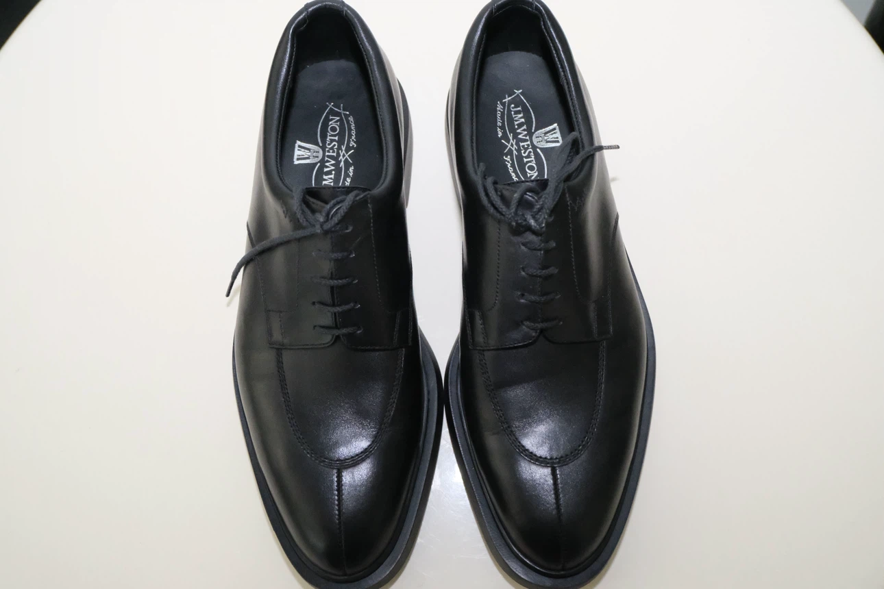 J.M. Weston Black Leather Shoes Derby - photo 3