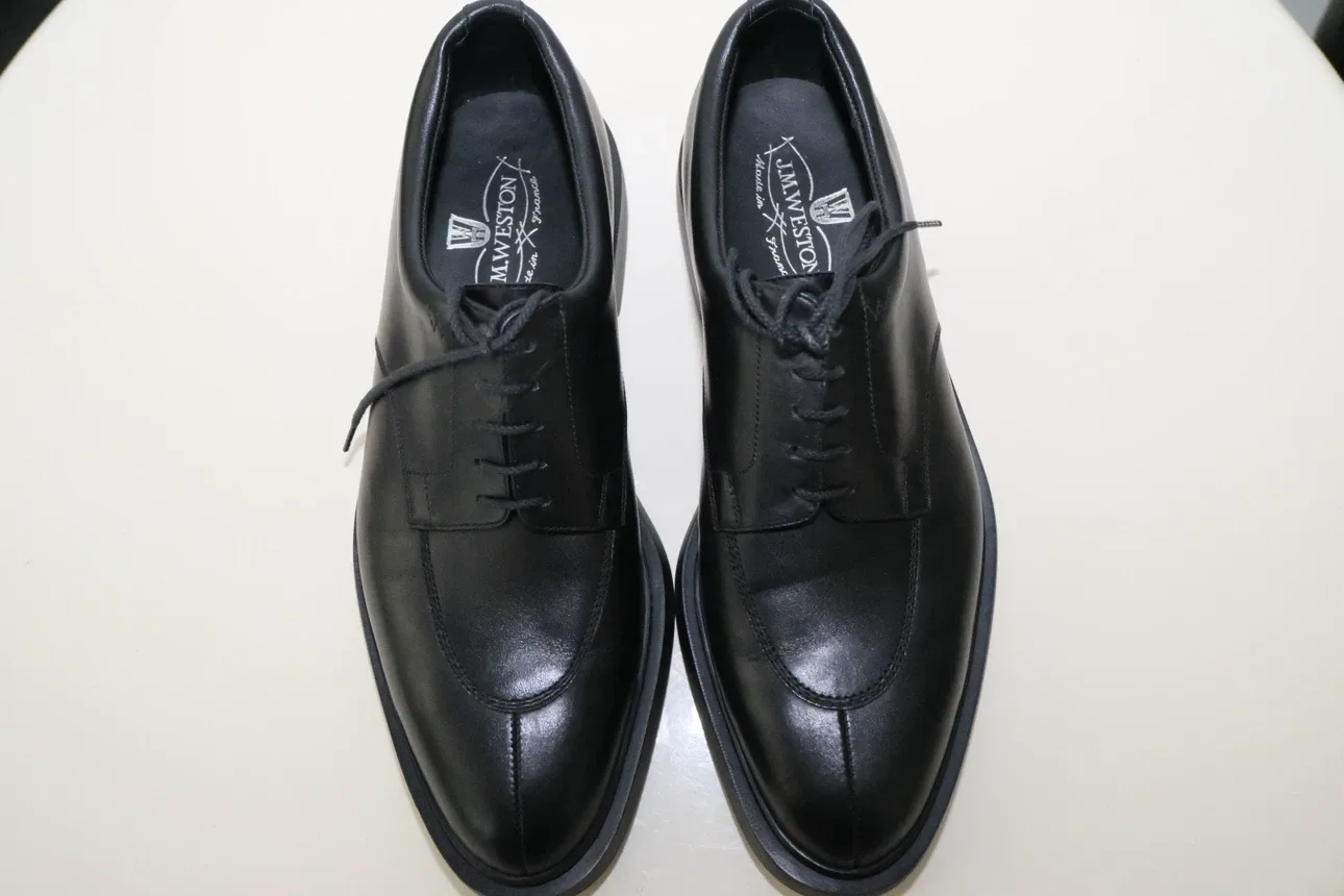 J.M. Weston Black Leather Shoes Derby - photo 3