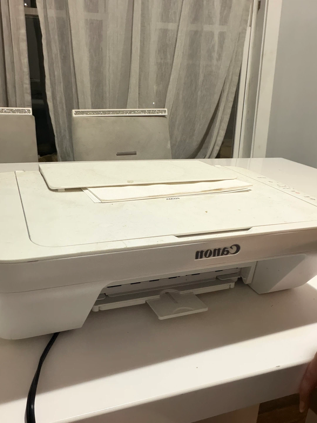 White Canon All-in-One Printer - photo 4