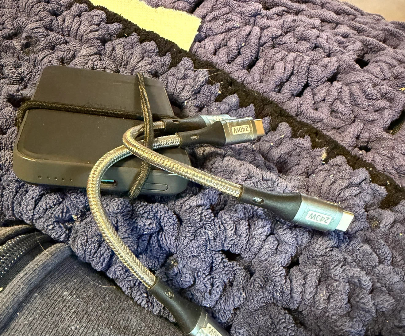 Anker Portable Power Bank with 240W Cable