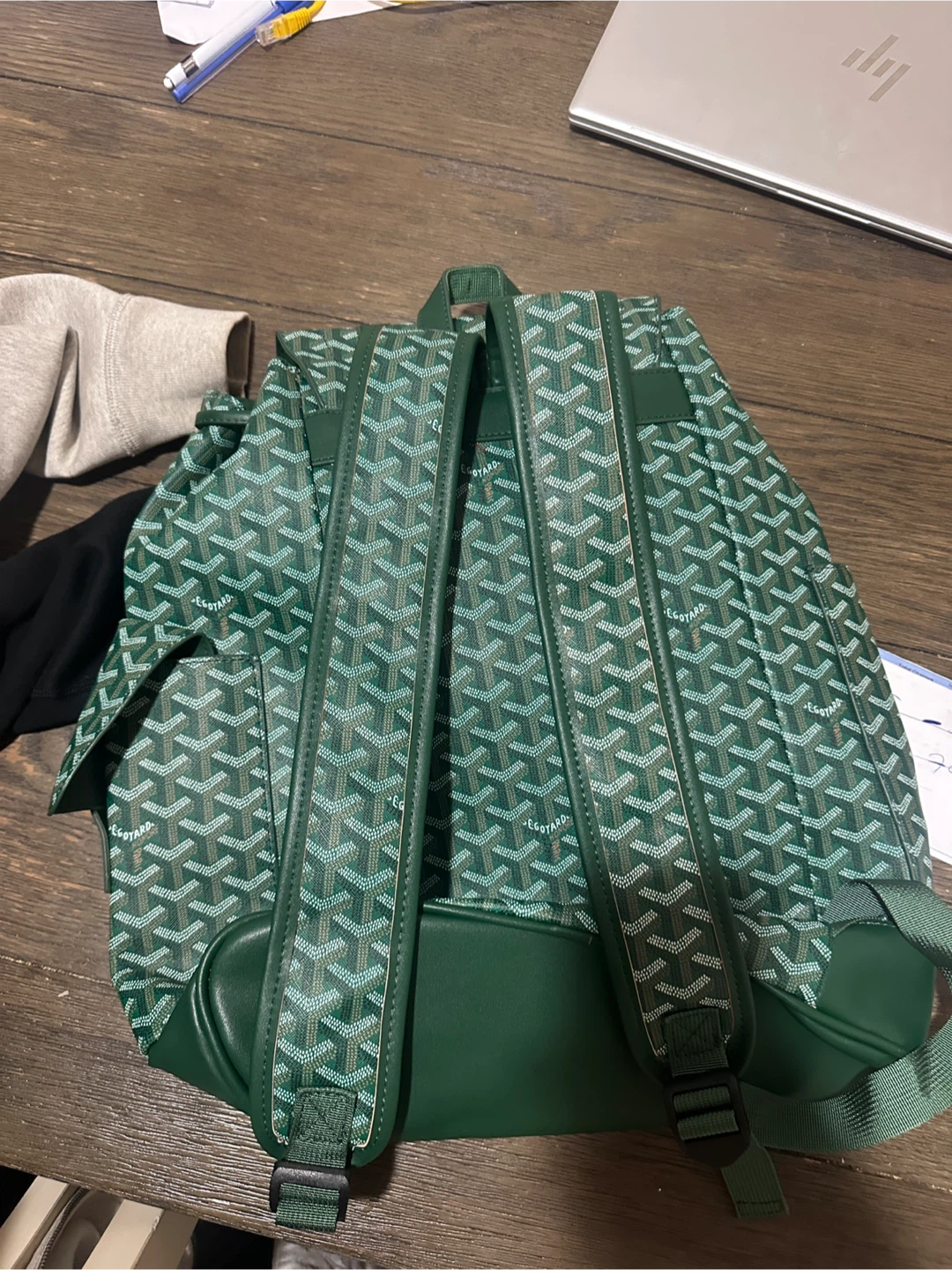 EGOYARD Green Patterned Backpack - photo 3