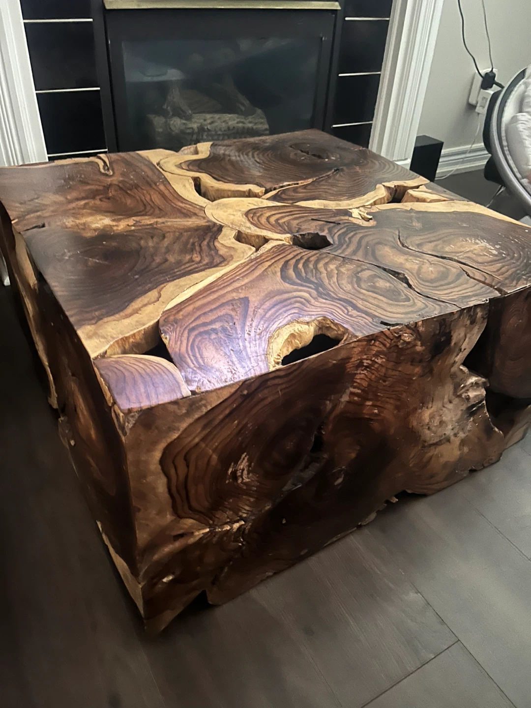 Solid Wood Live Edge Coffee Table