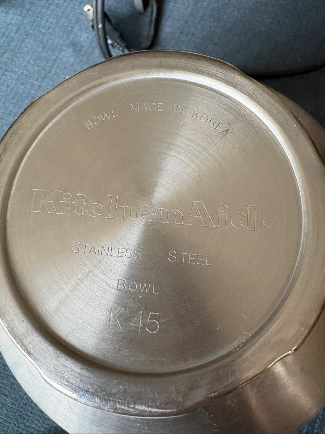 KitchenAid K45 Mixer Bowl and Attachments - photo 2