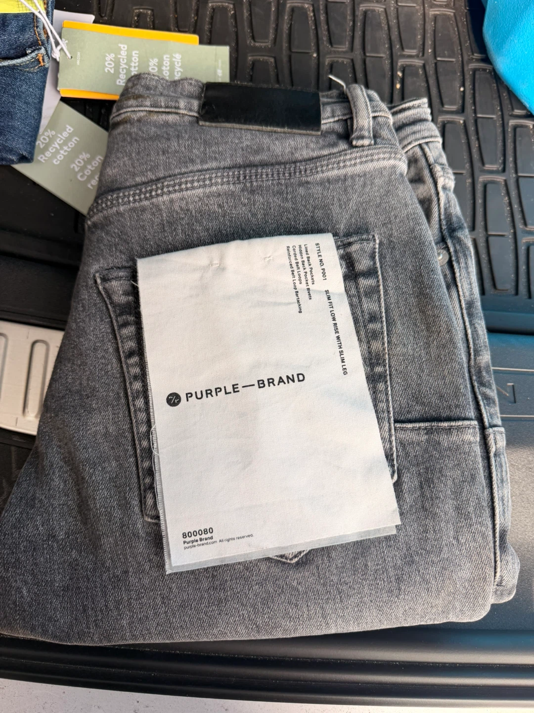 Purple Brand Slim Fit Jeans Grey