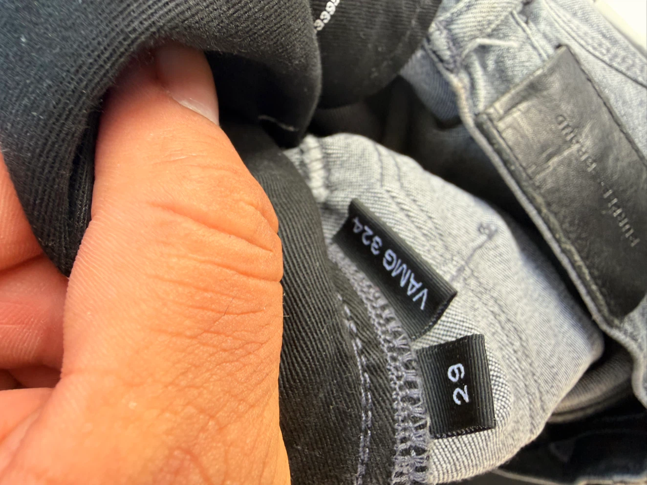 Purple Brand Slim Fit Jeans Grey - photo 2