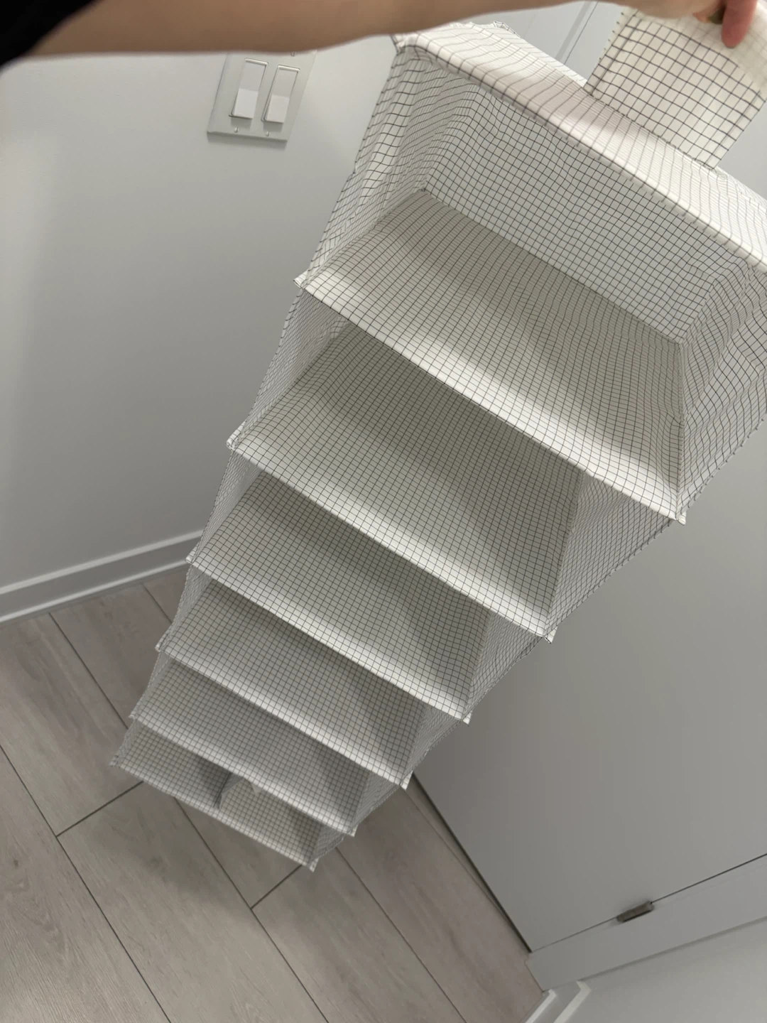 IKEA Hanging Closet Organizer with 6 Shelves - photo 2