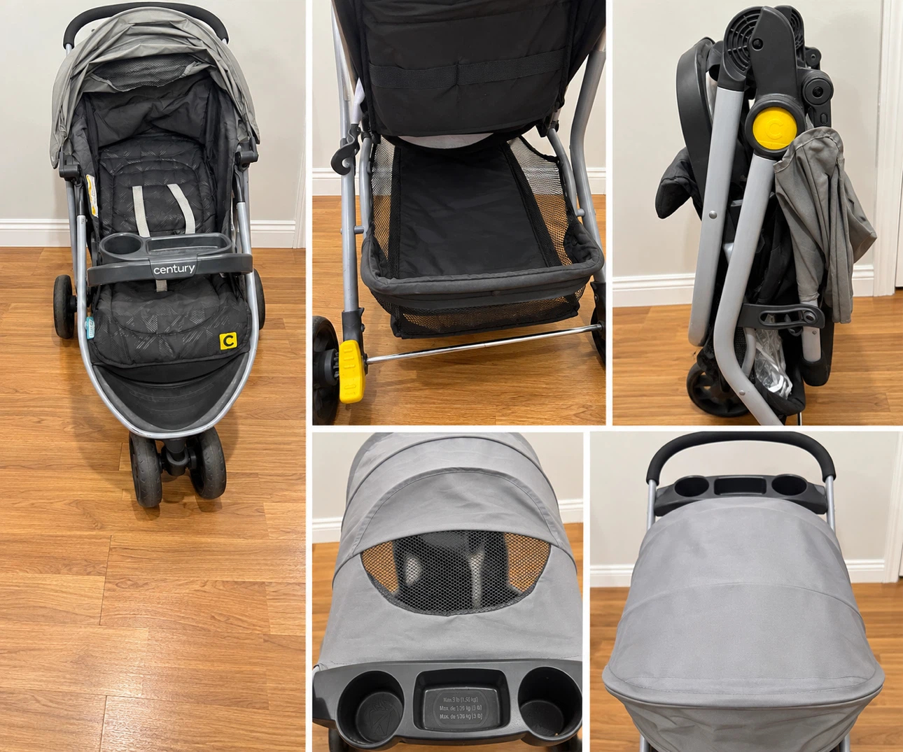 Century Swap On™ Modular Stroller - Charcoal - photo 2