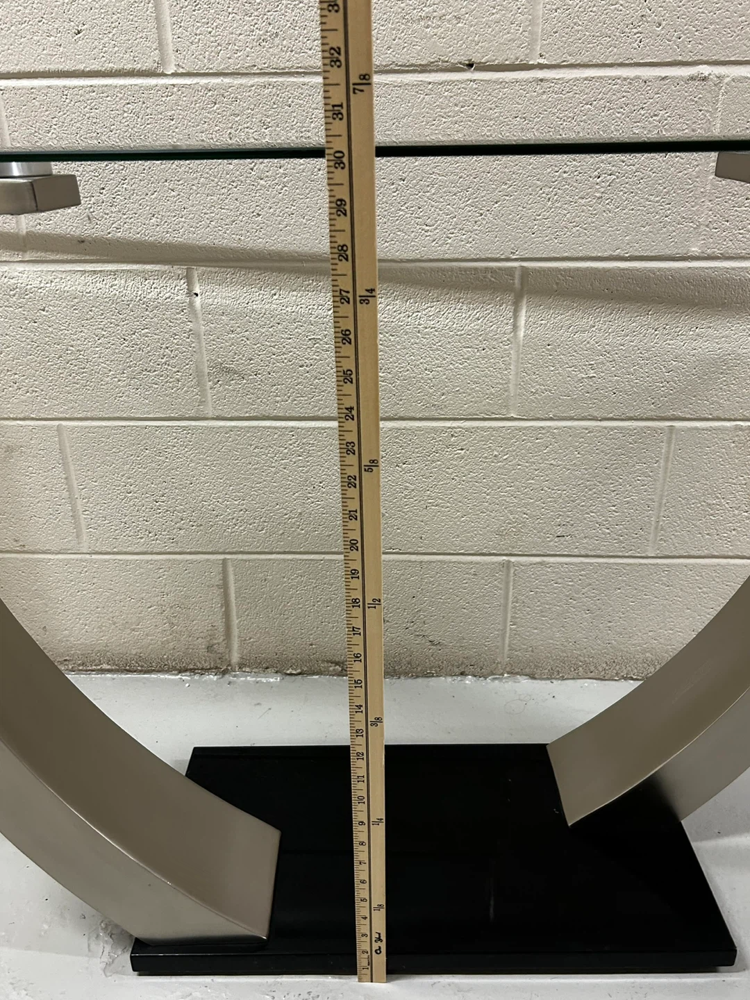 SALE Modern Glass Console Table - photo 4