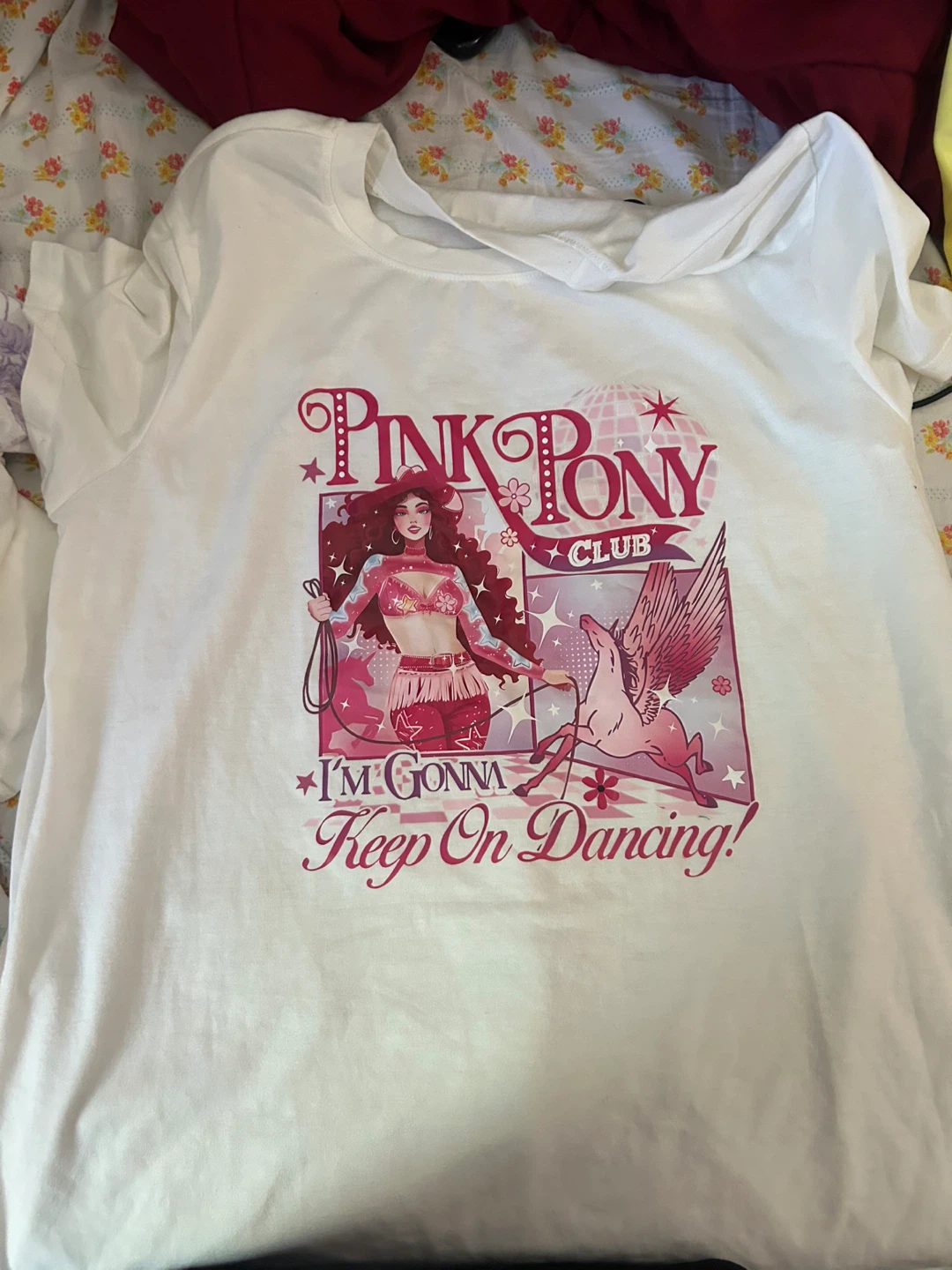 Pink Pony Club Graphic T-Shirt