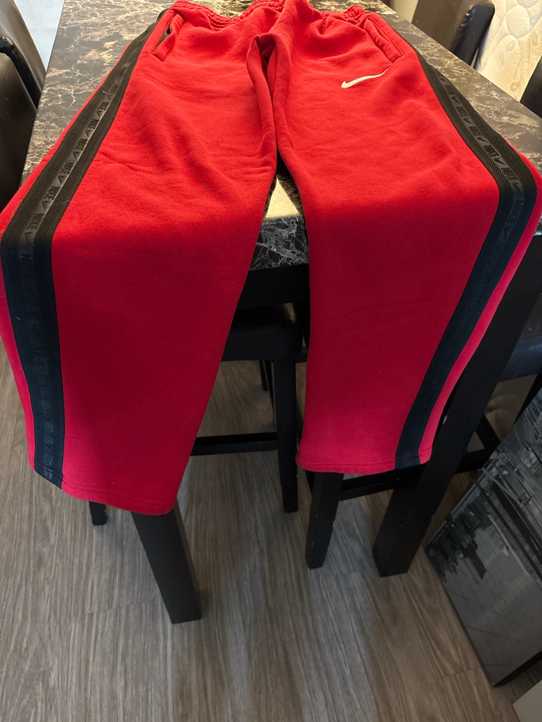 Nike Red Sweatpants - photo 2