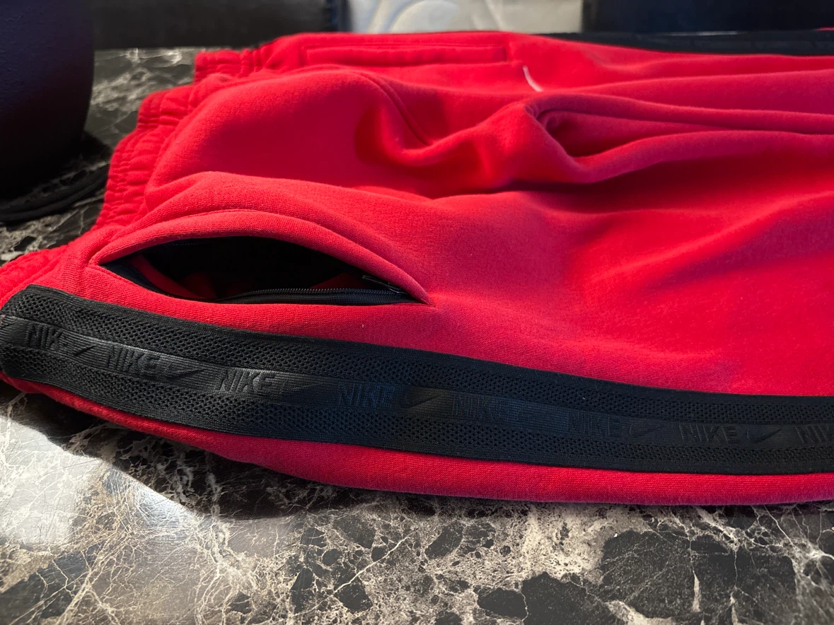 Nike Red Sweatpants - photo 3