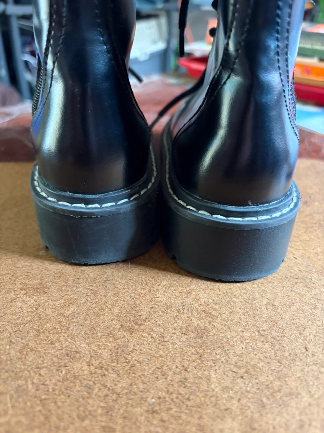H&M Black Platform Lace-Up Boots - photo 5