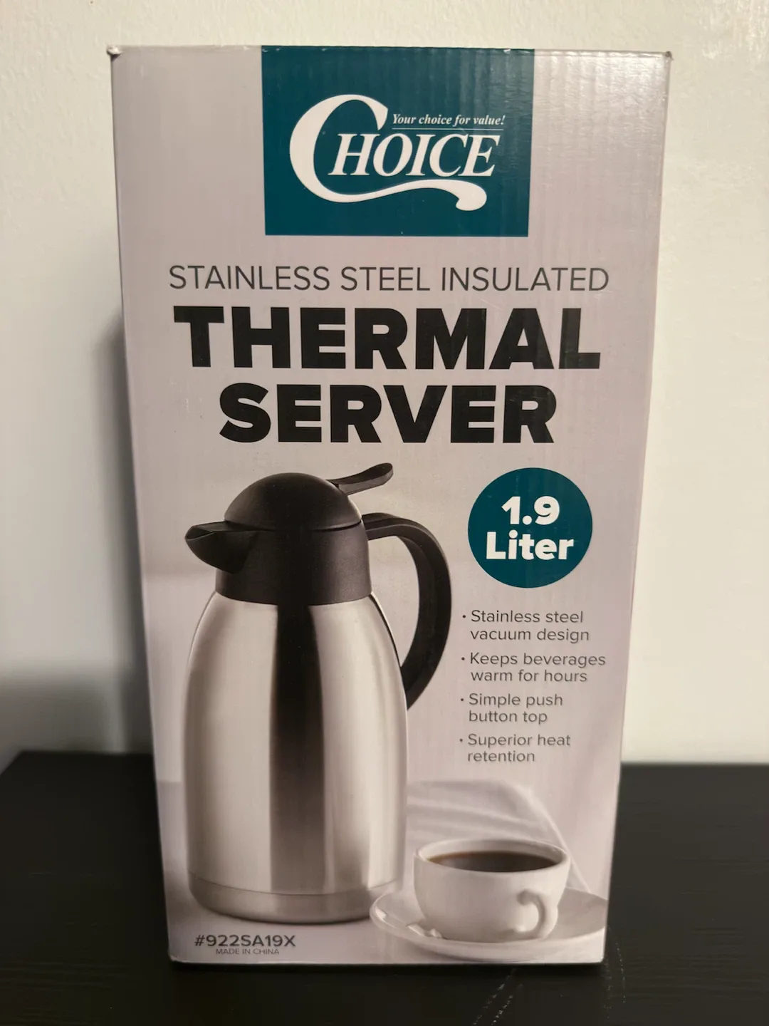 Stainless Steel Thermal Server