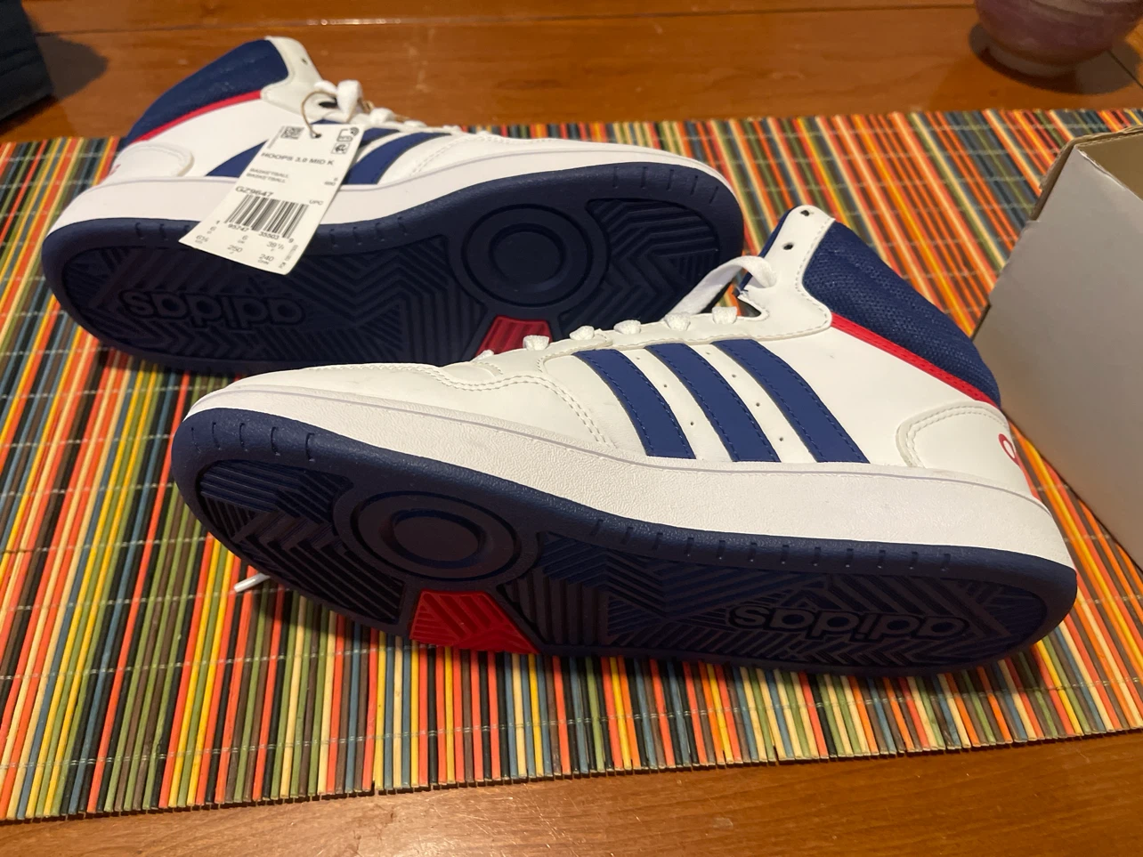 New Adidas Hoops 3.0 Mid Sneakers - photo 2