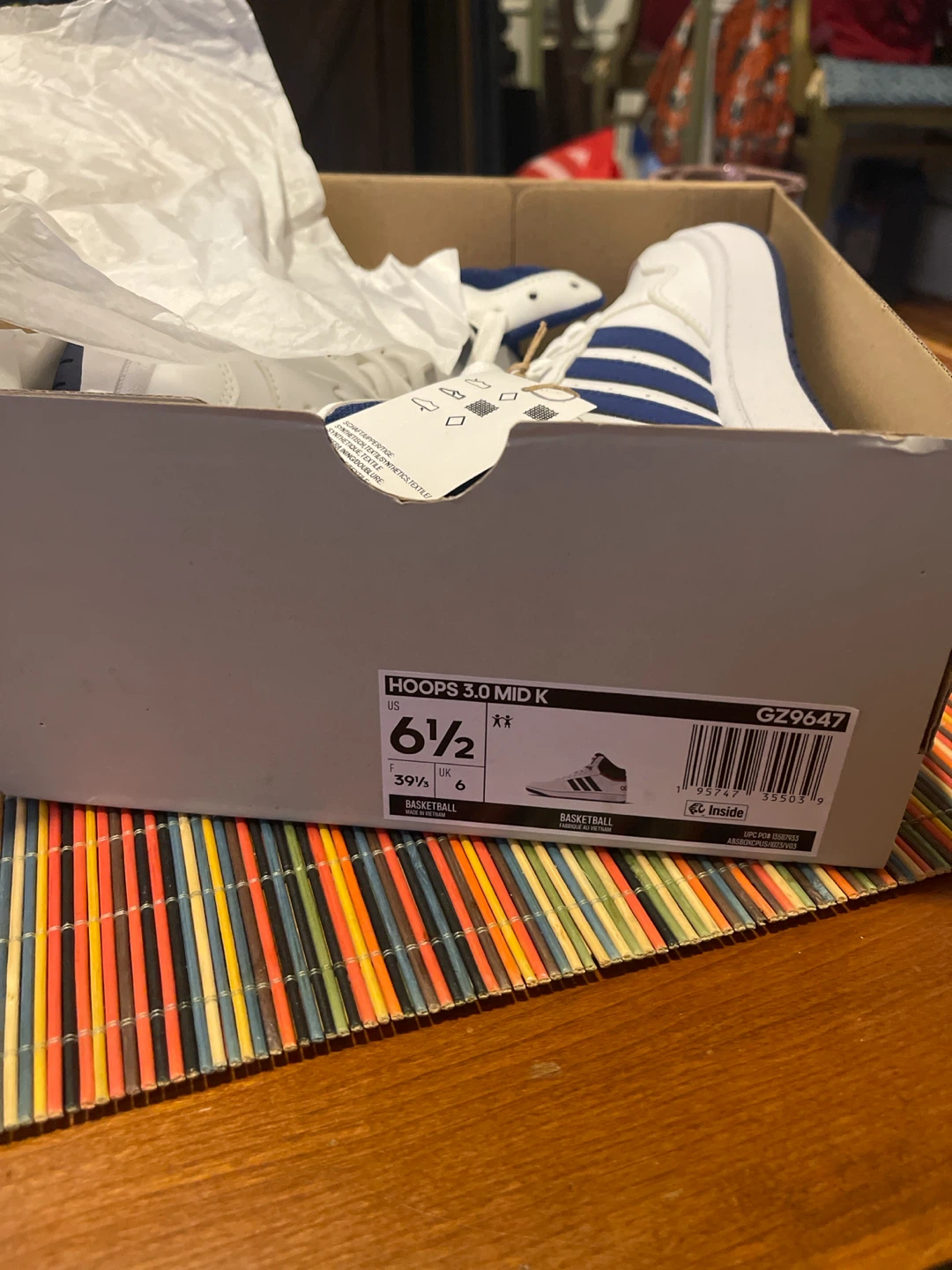 New Adidas Hoops 3.0 Mid Sneakers - photo 3
