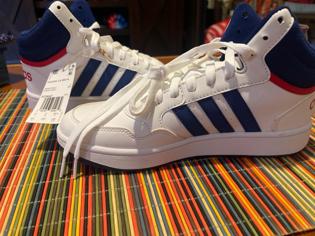 New Adidas Hoops 3.0 Mid Sneakers - photo 4