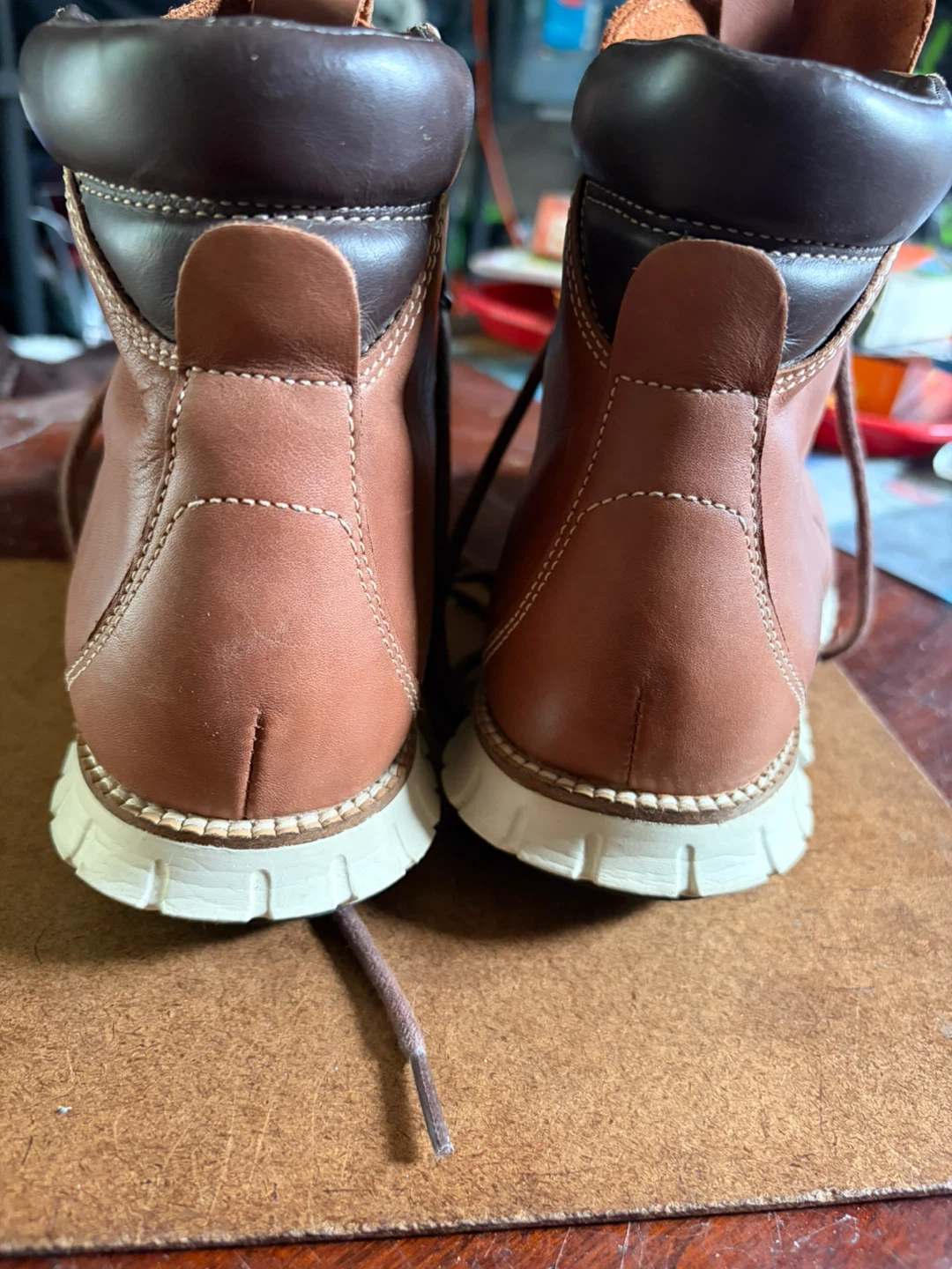 Cole Haan Leather Hiking Boots - photo 3
