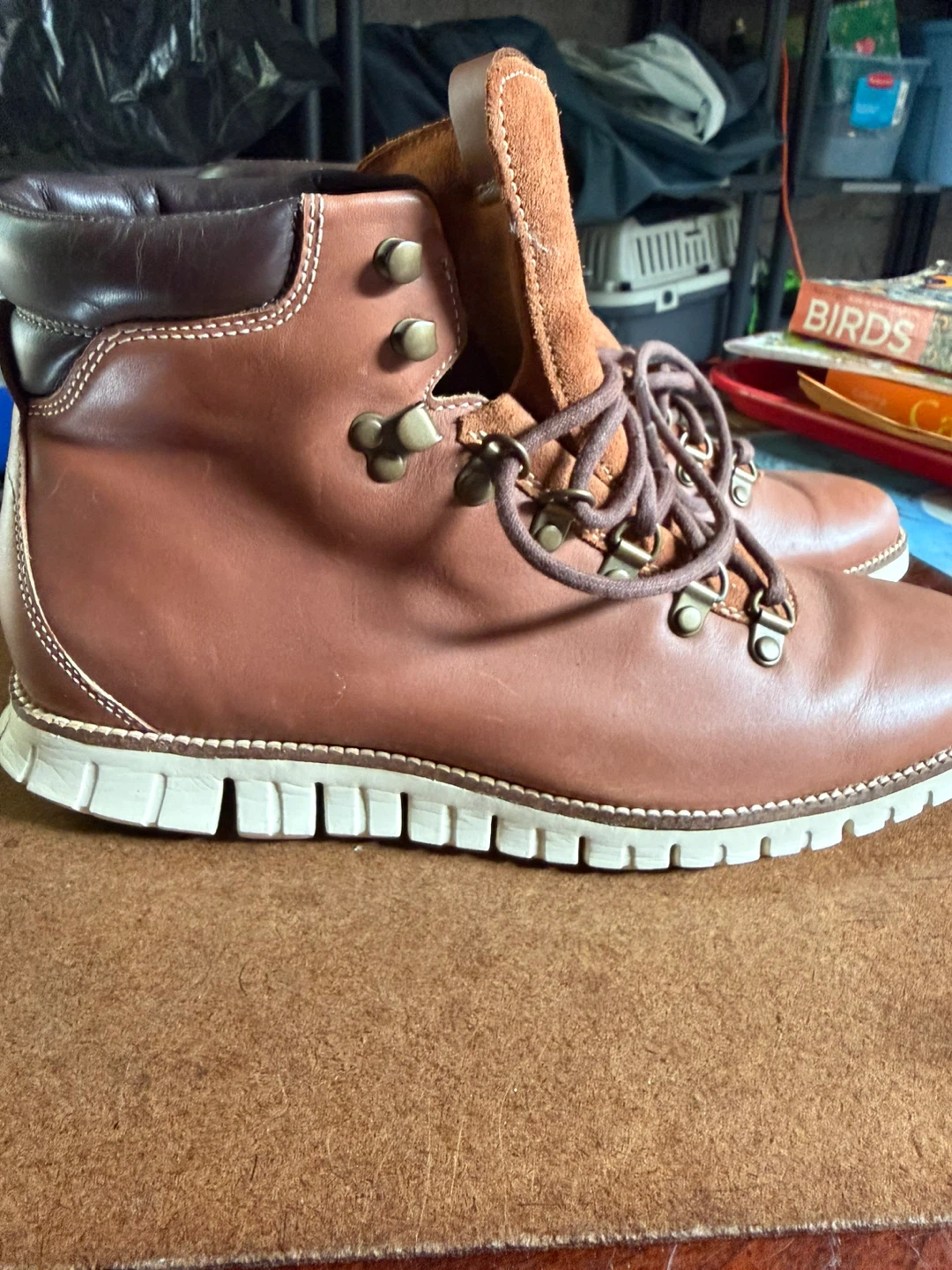 Cole Haan Leather Hiking Boots - photo 4