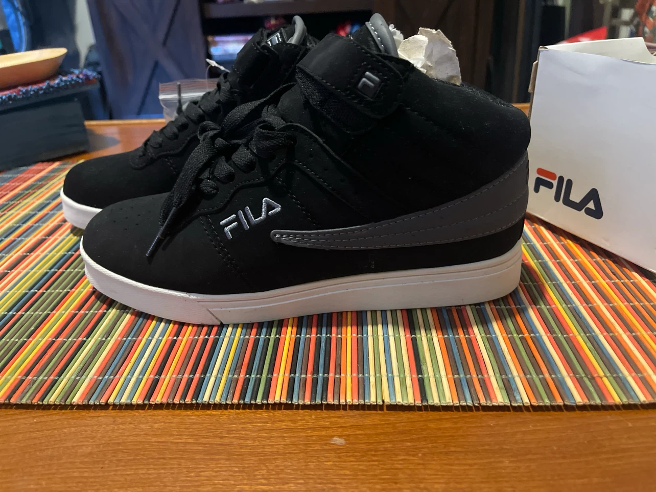 Fila Vulc 13 Men's Sneakers Black US 6.5