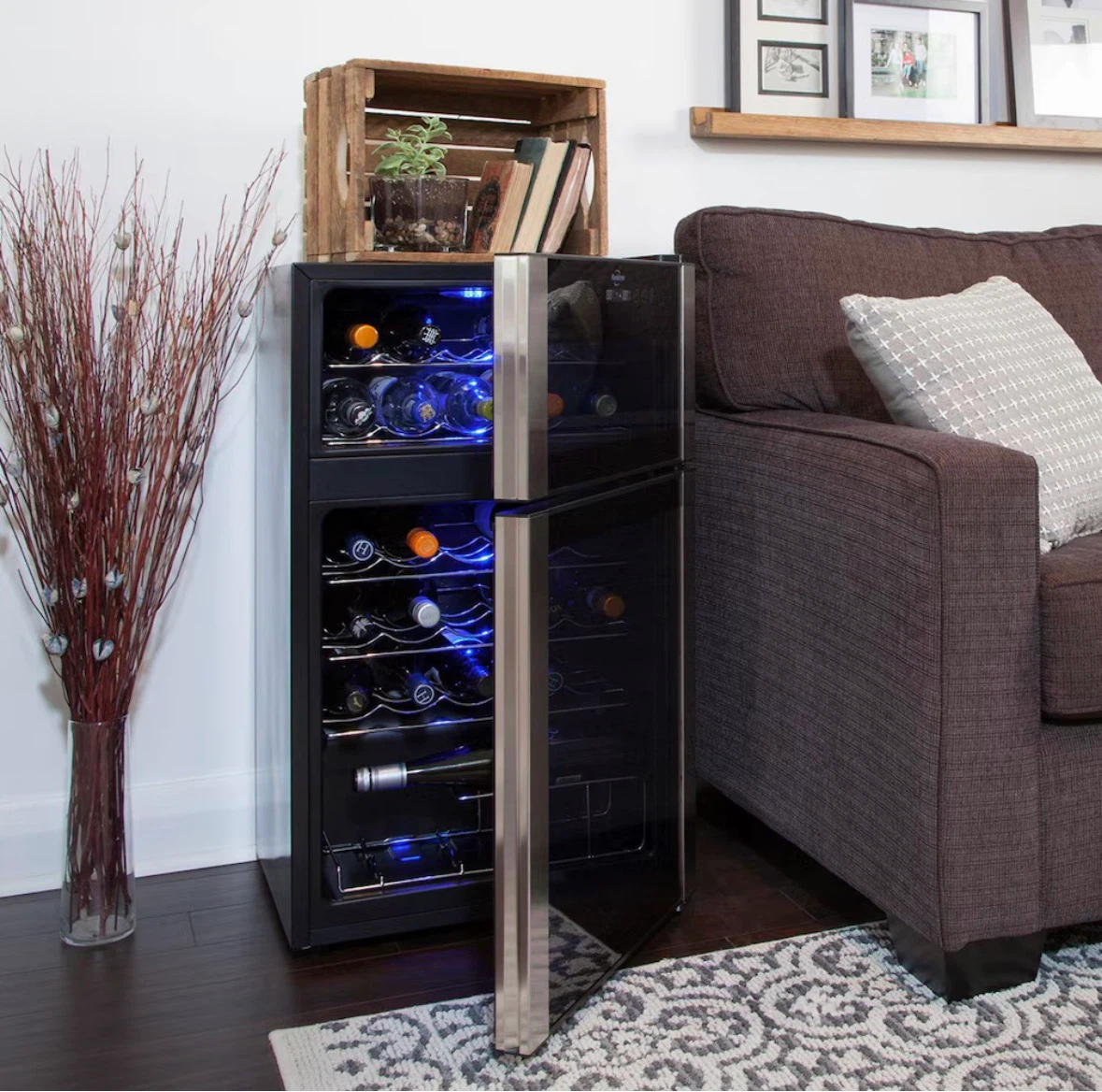 Koolatron Dual Zone Wine Cooler
