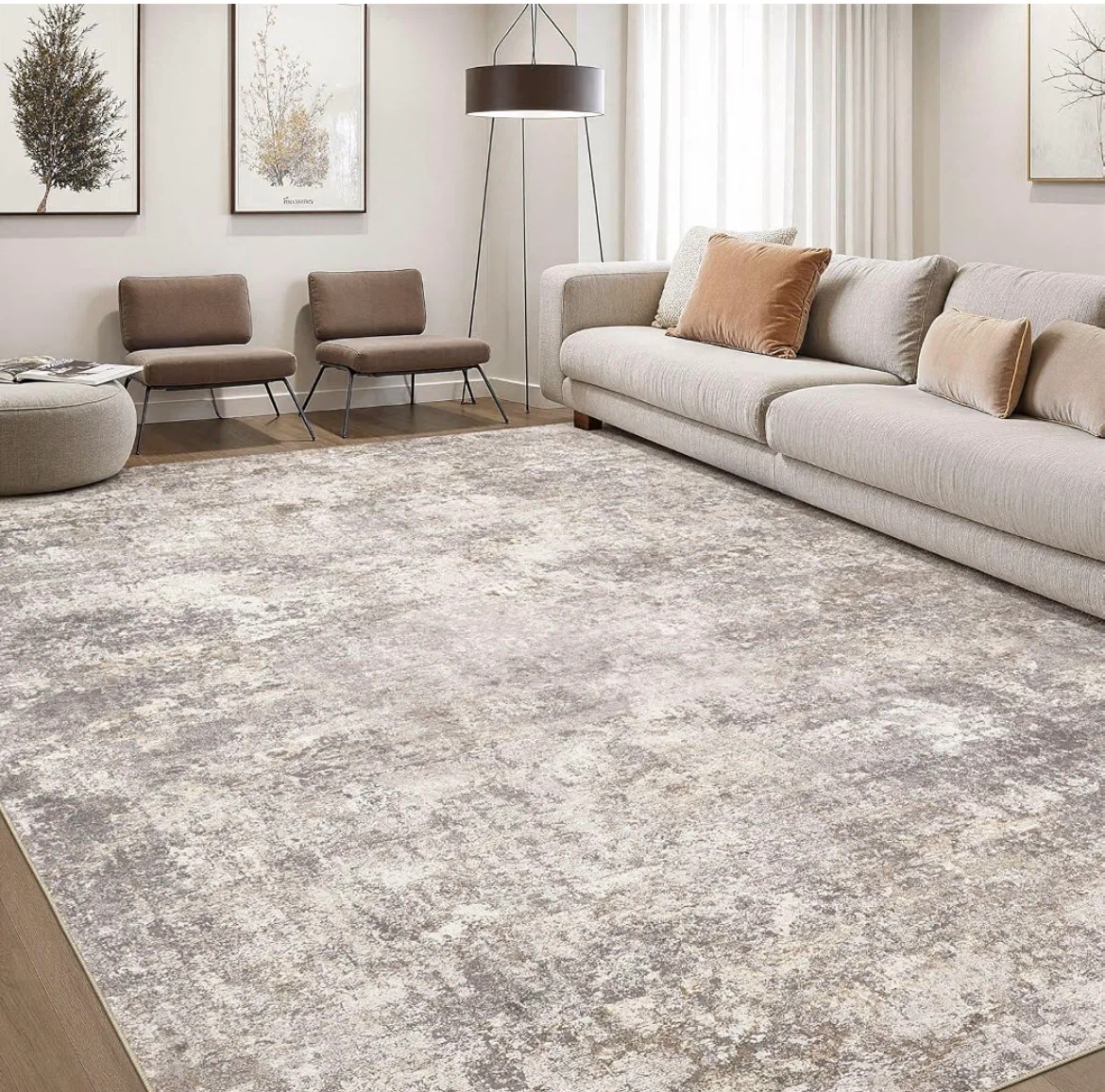 Abstract Pattern Area Rug