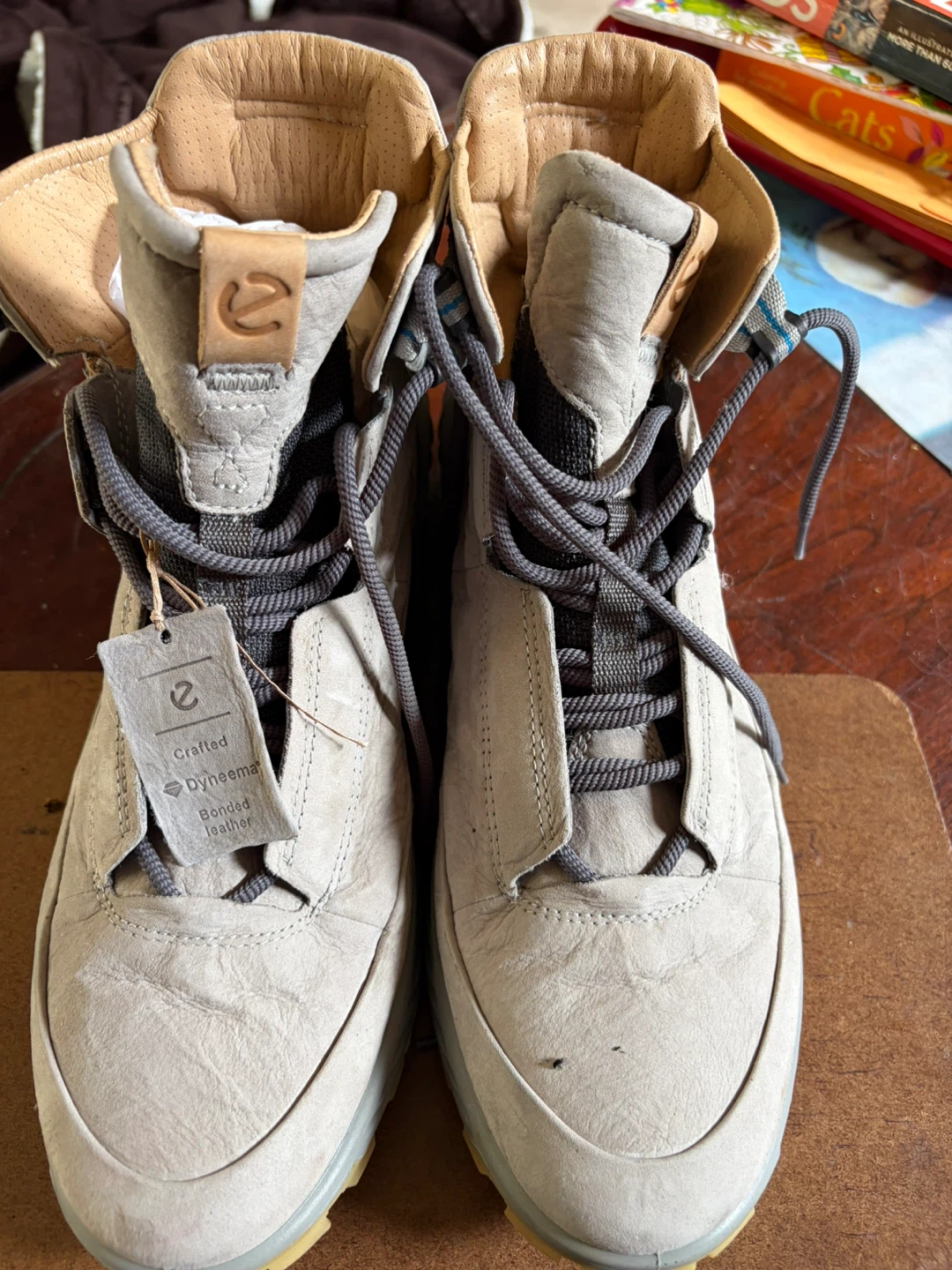 ECCO Bonded Leather Boots -mens 9 - photo 2
