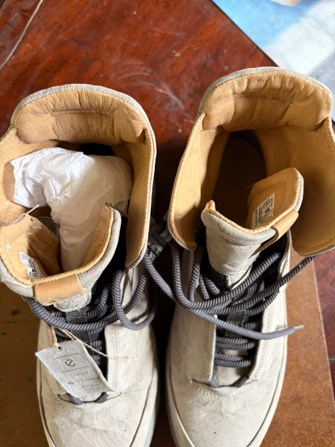 ECCO Bonded Leather Boots -mens 9 - photo 5