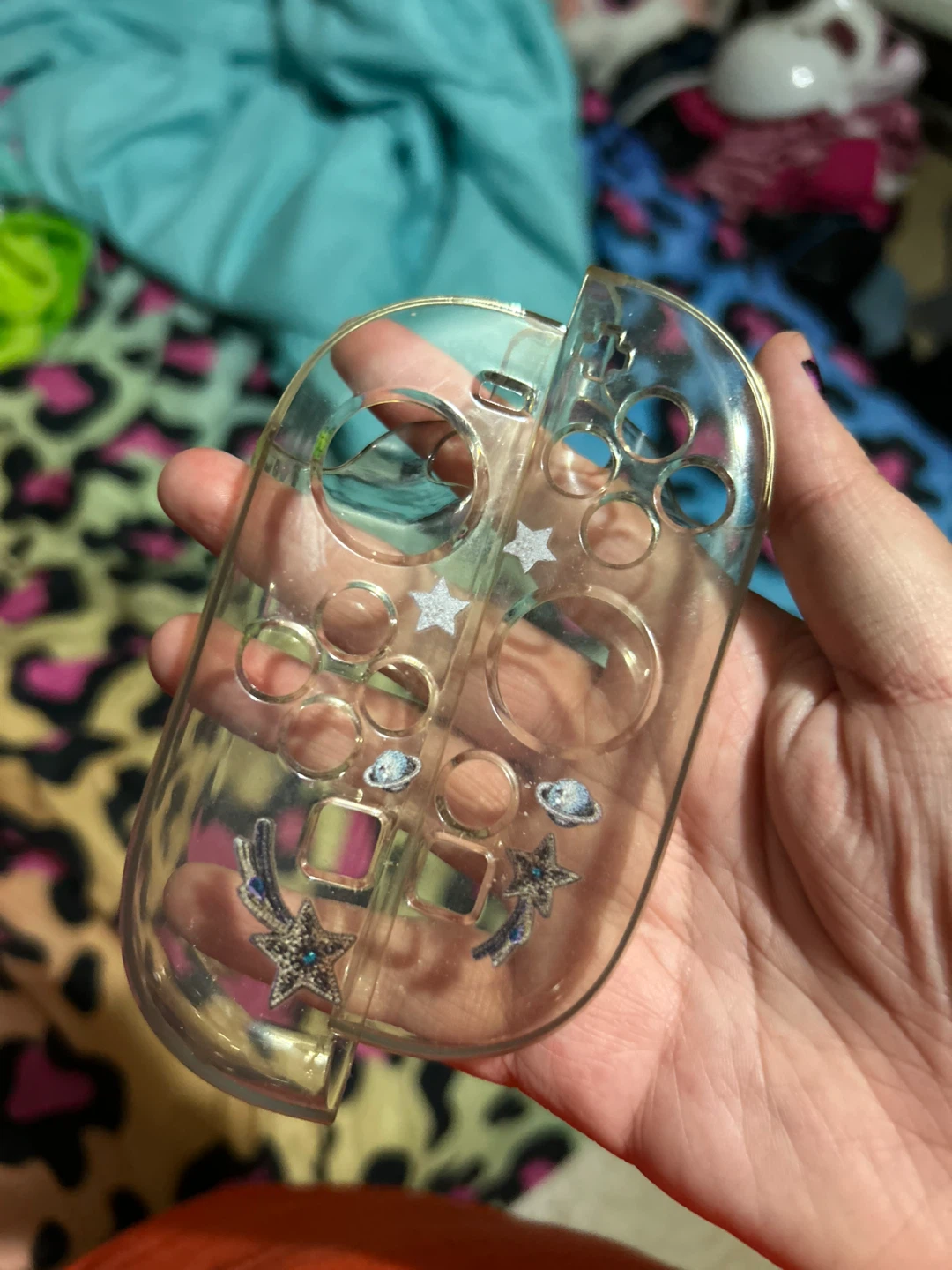 Clear Space Theme Switch 2  Joy-Con Case - photo 2