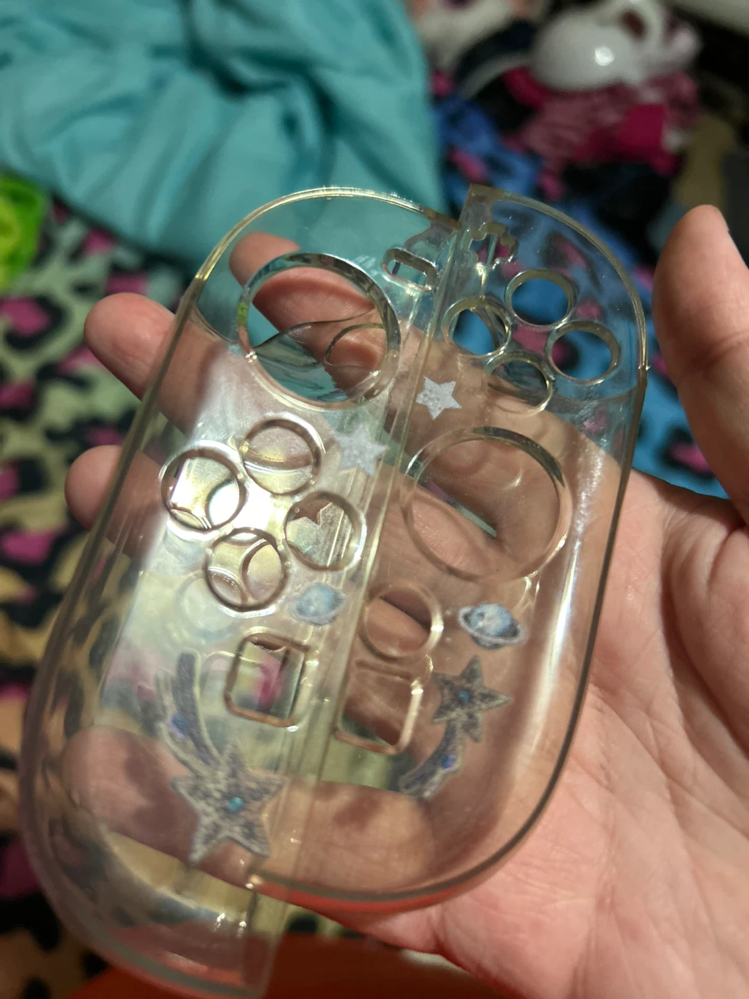 Clear Space Theme Switch 2  Joy-Con Case - photo 3