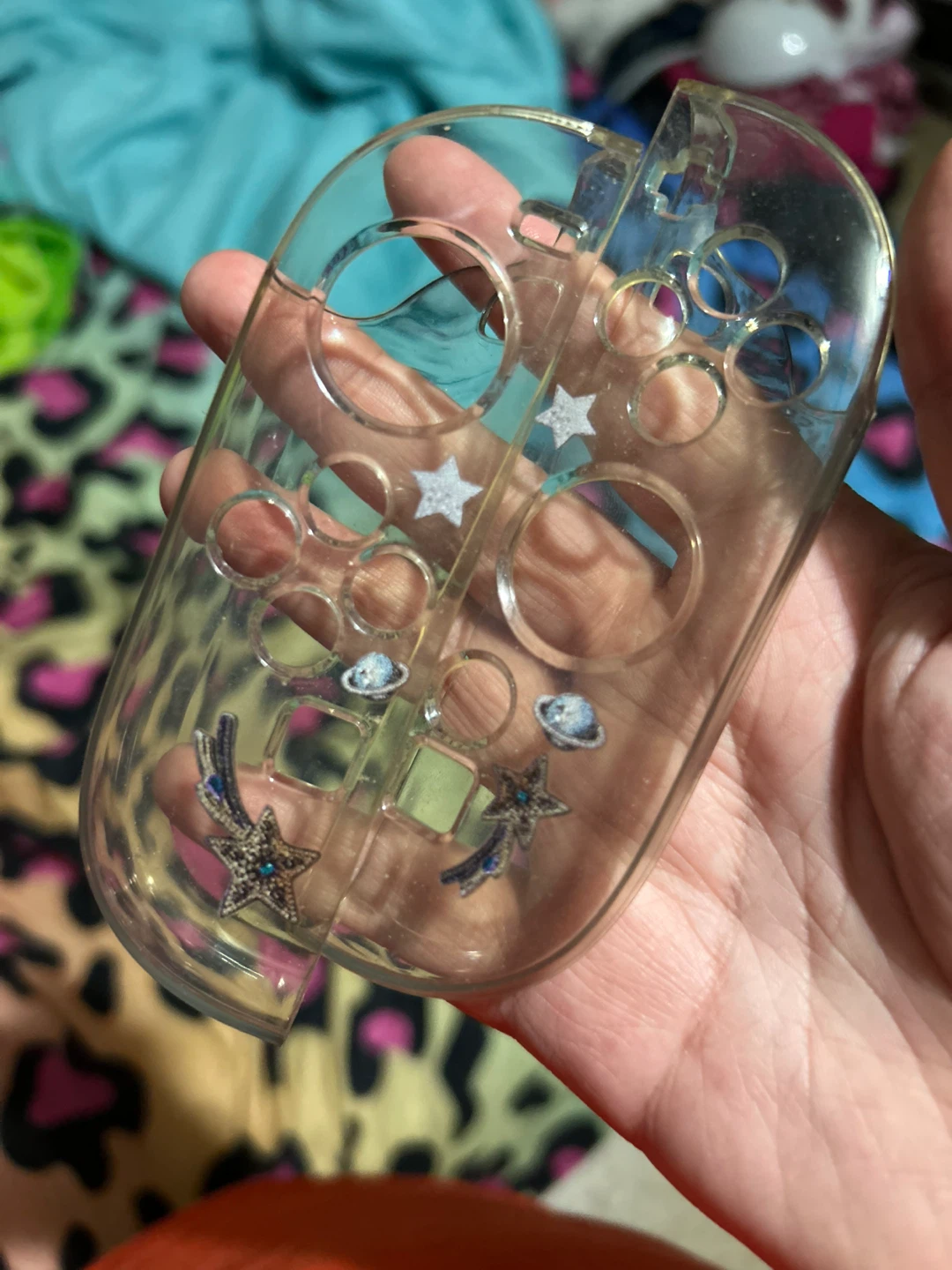 Clear Space Theme Switch 2  Joy-Con Case - photo 4
