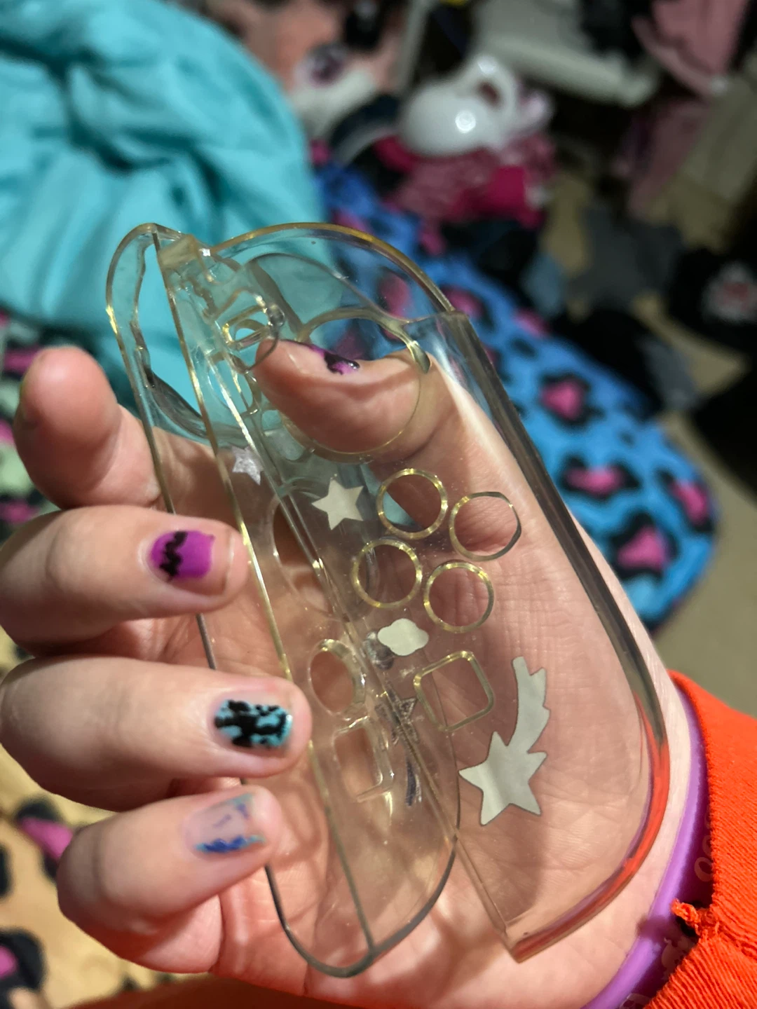 Clear Space Theme Switch 2  Joy-Con Case - photo 5