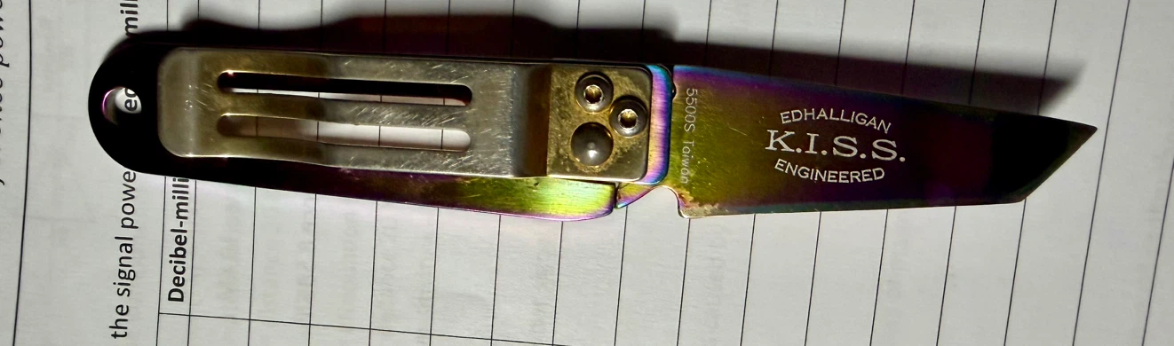 CRKT K.I.S.S. Ed Halligan Pocket Knife and money clip - photo 2