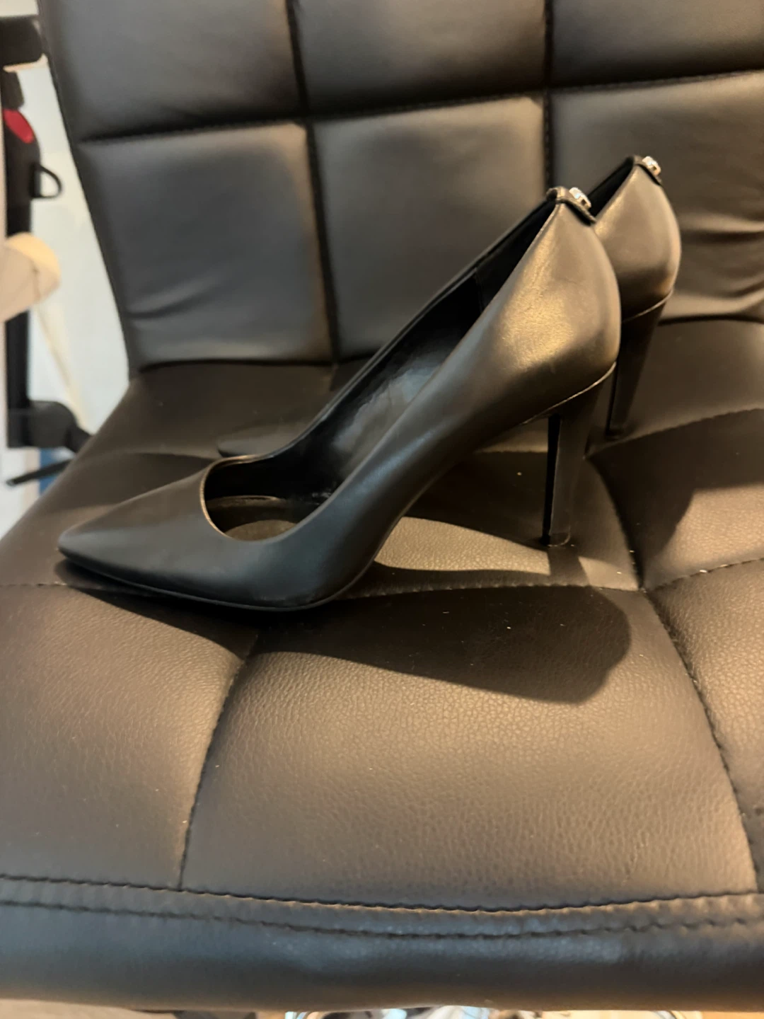 Michael Kors Black Pointed Toe Heels