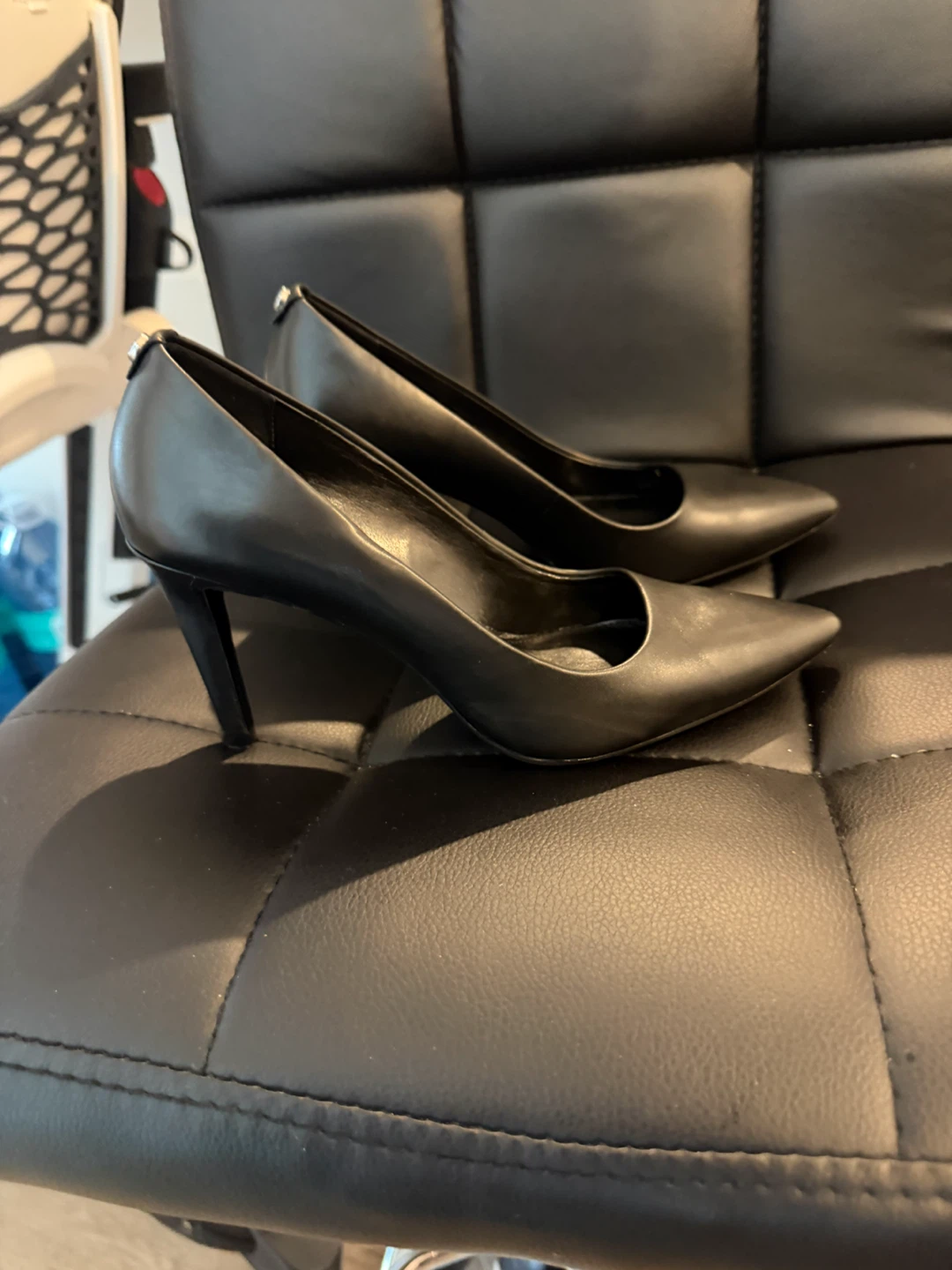 Michael Kors Black Pointed Toe Heels - photo 2