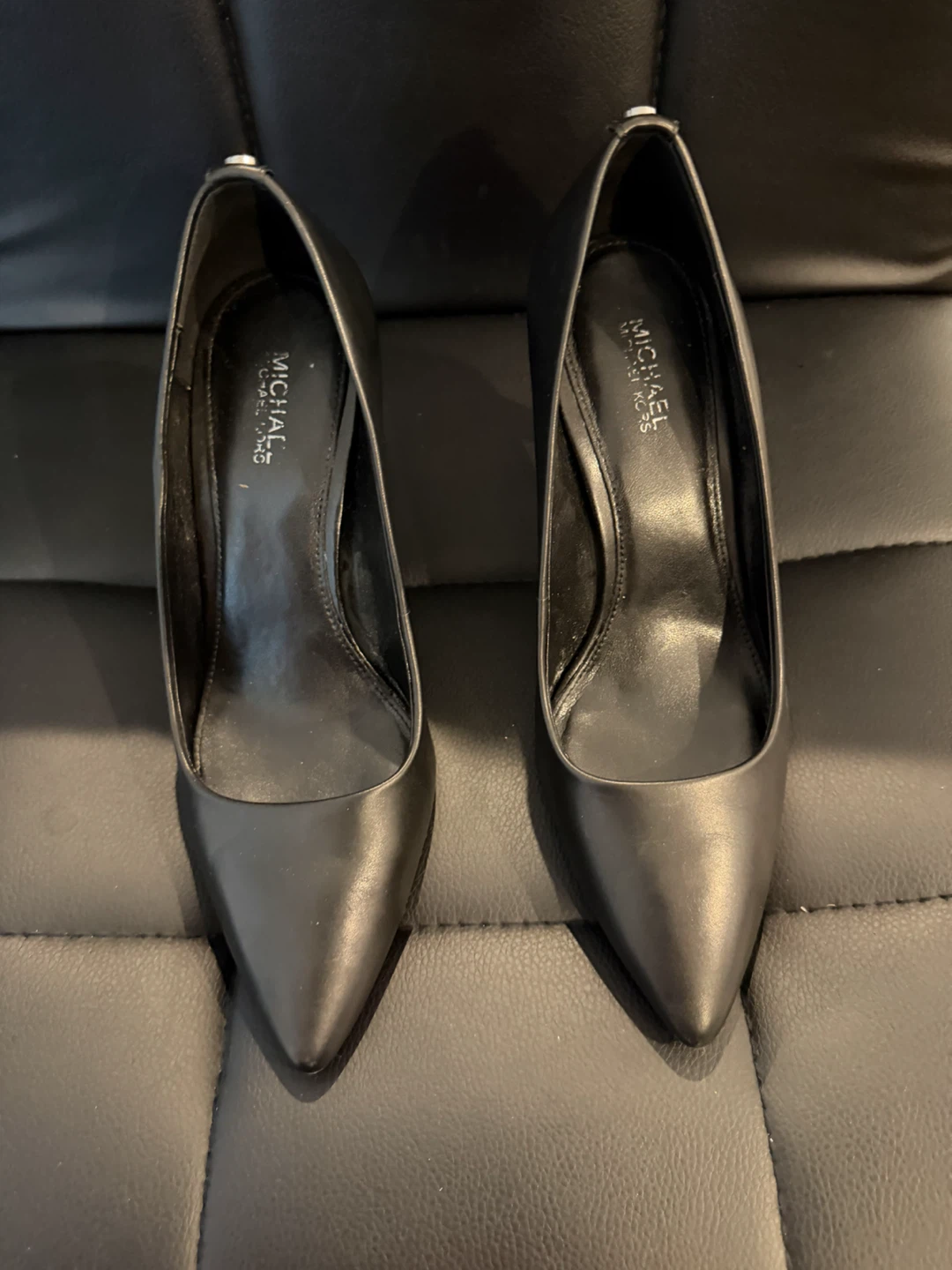 Michael Kors Black Pointed Toe Heels - photo 3