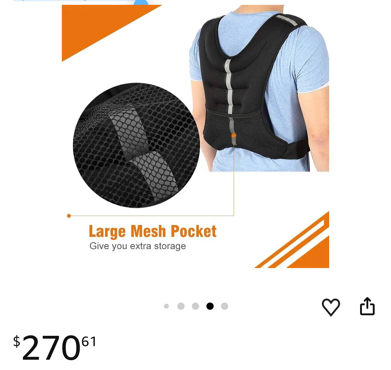 Weighted Fitness Vest - photo 3