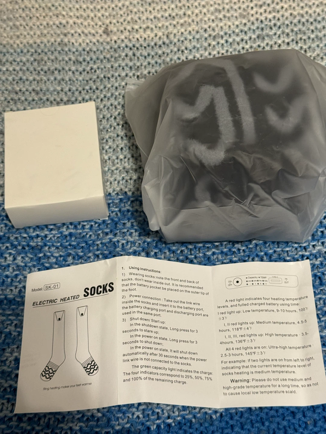 Electric Heated Socks Model SK-01 - photo 2
