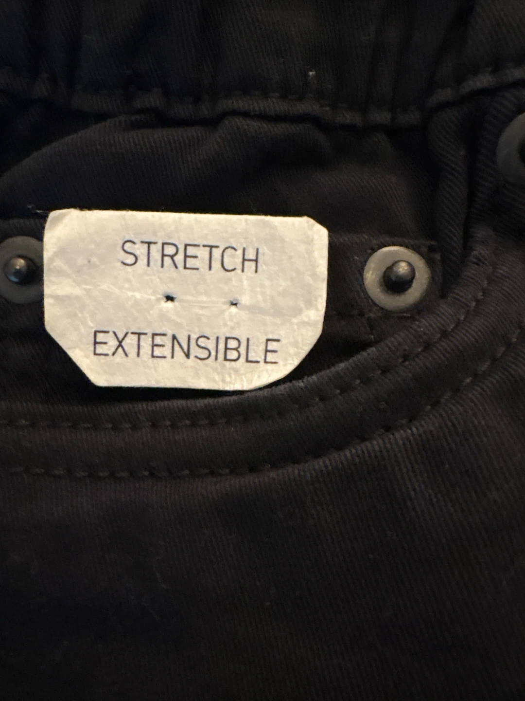 Jeaniologie Black Joggers Size 28 - photo 2