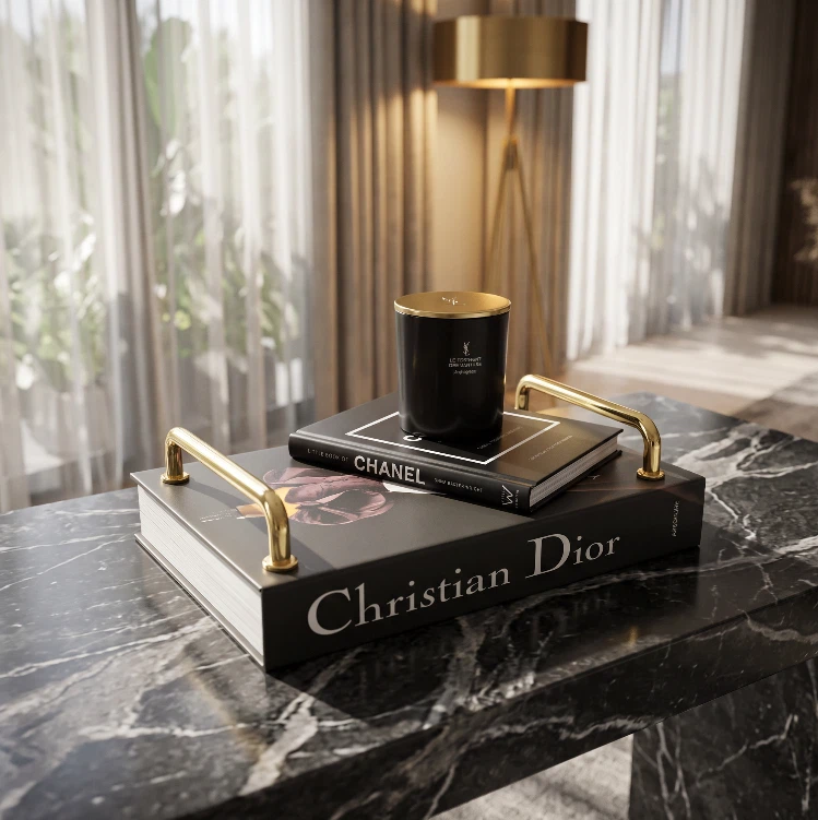 Christian Dior Assouline Coffee Table Book Display Tray - photo 2