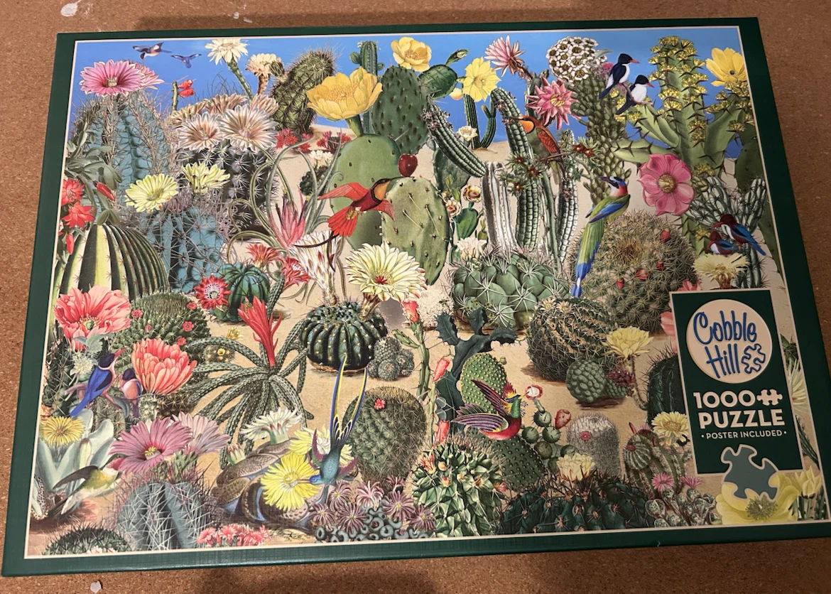 Cobble Hill 1000 Piece Cactus Puzzle