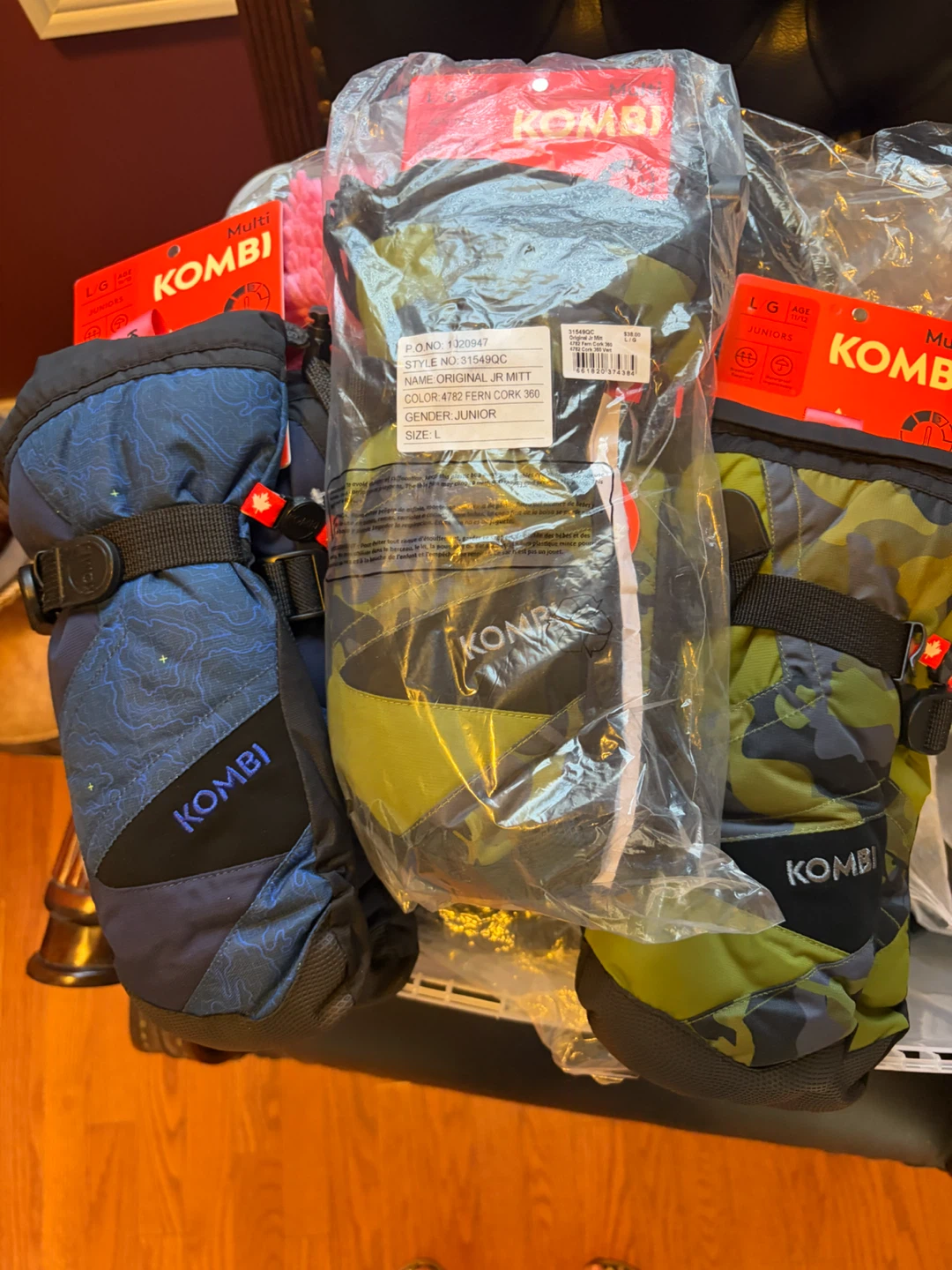 Brand new kombi mitten size 11-12 - photo 2