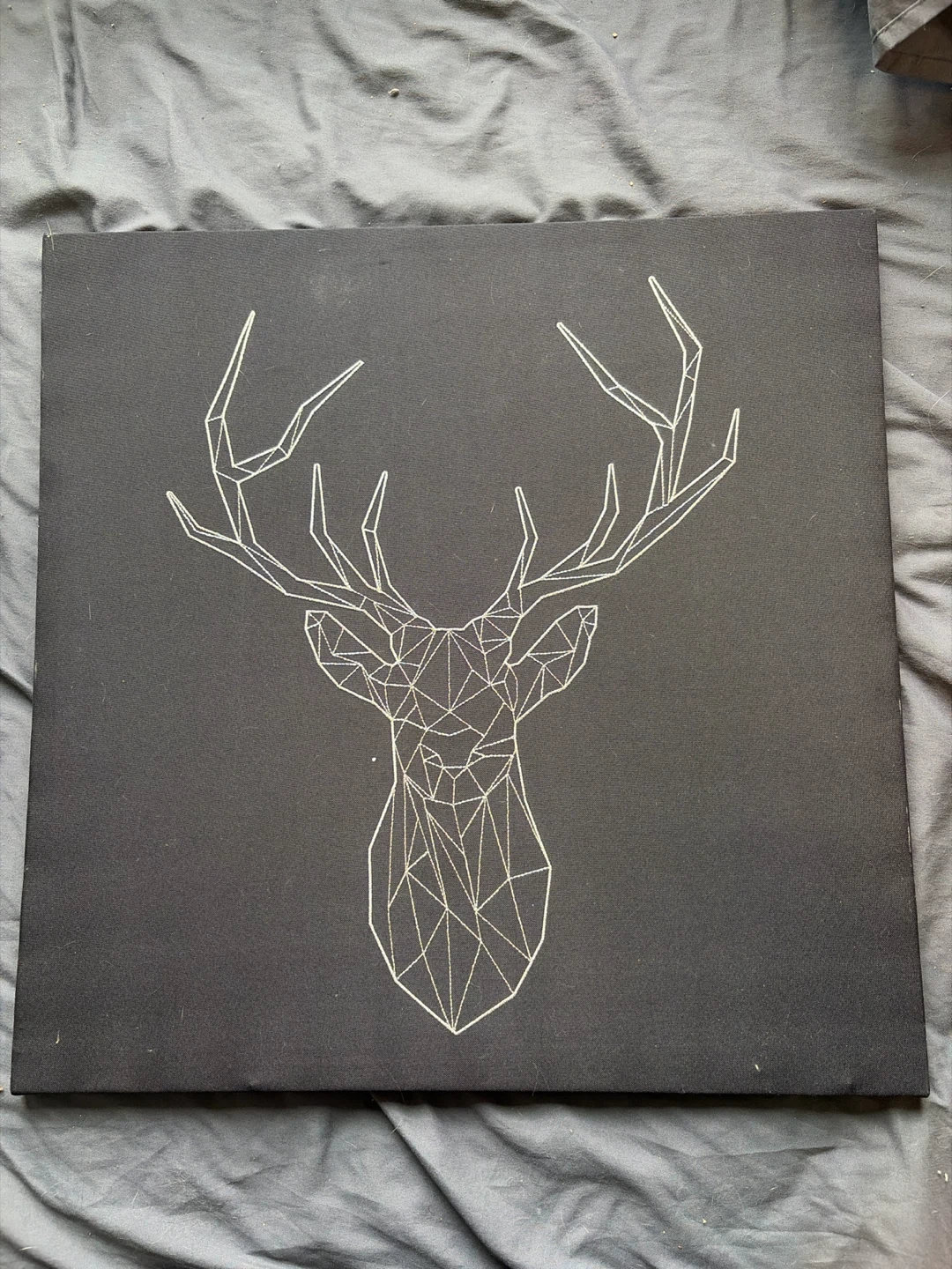 Geometric Deer Wall Art