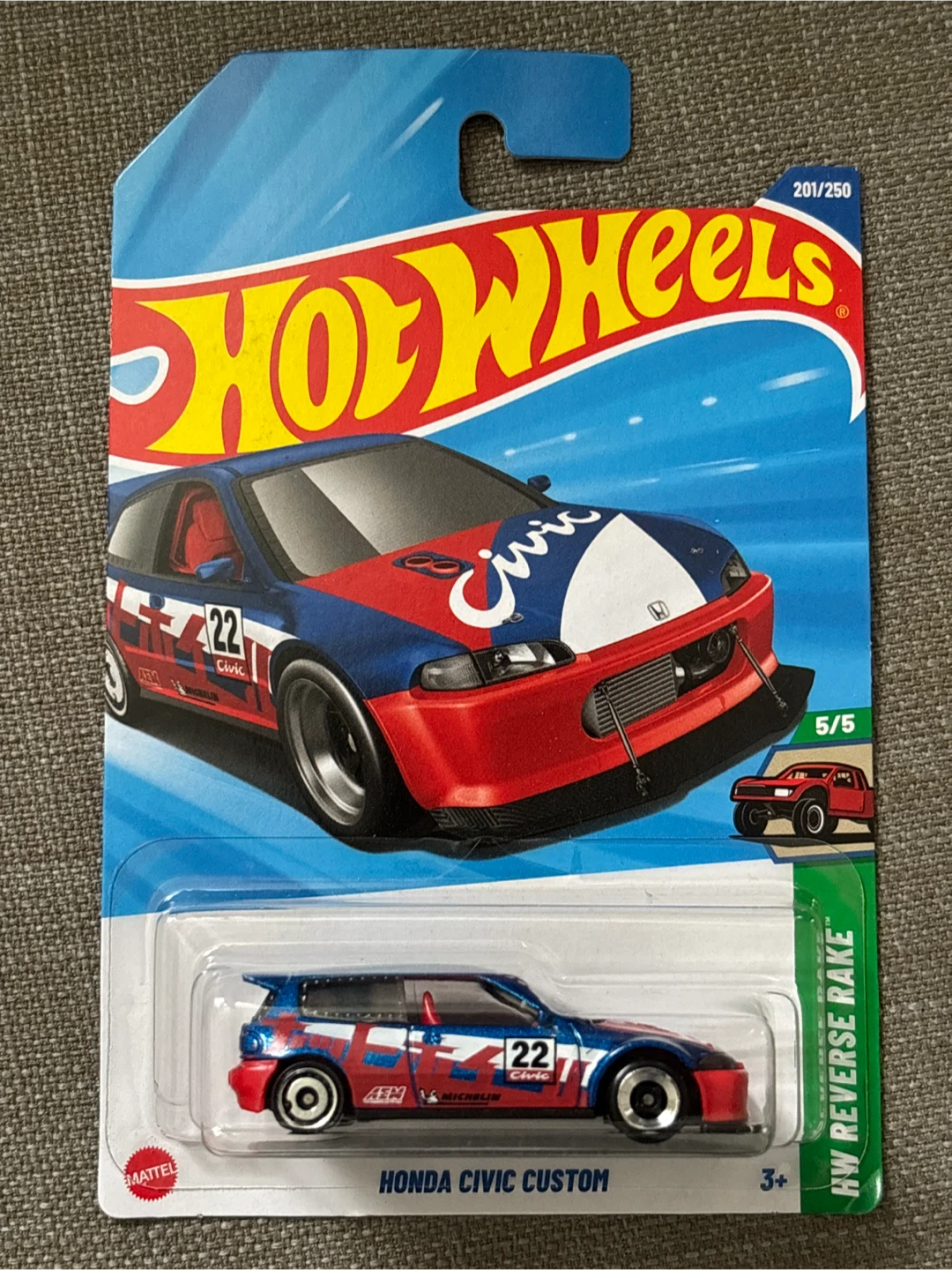 Hot wheels Honda civic custom