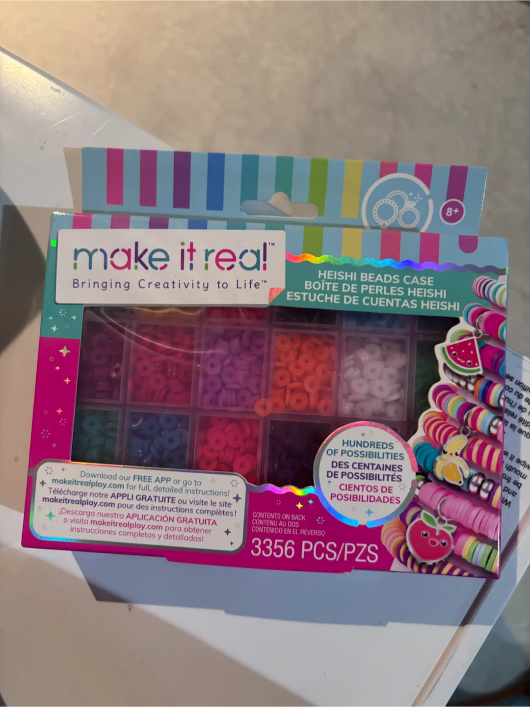 Make It Real Heishi Beads Case